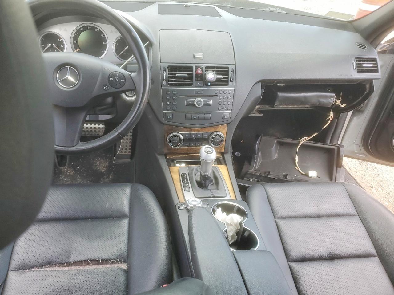 2008 Mercedes-benz C 350 Серый vin: WDDGF56X68F128711
