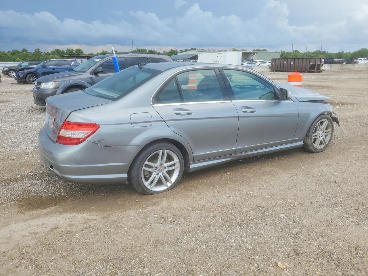 2008 Mercedes-benz C 350 Серый vin: WDDGF56X68F128711