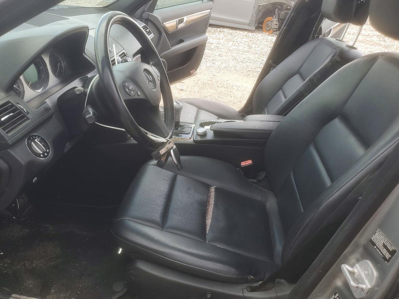 2008 Mercedes-benz C 350 Серый vin: WDDGF56X68F128711