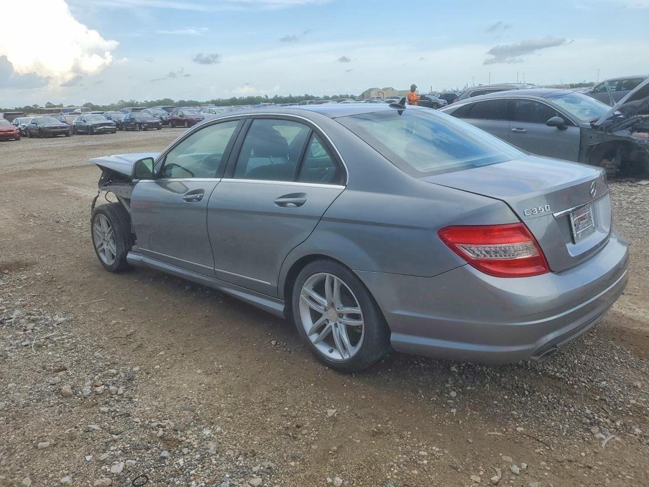 2008 Mercedes-benz C 350 Серый vin: WDDGF56X68F128711