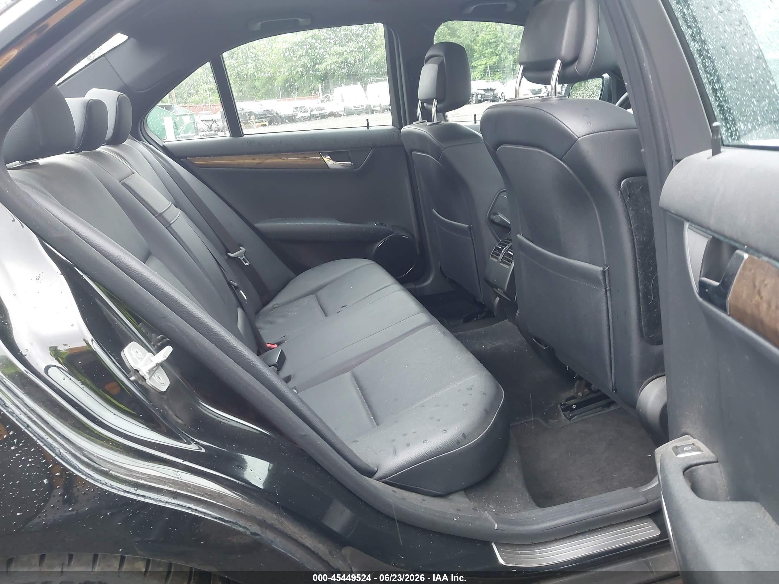 2009 Mercedes-benz C 350 Sport Черный vin: WDDGF56X69R046591