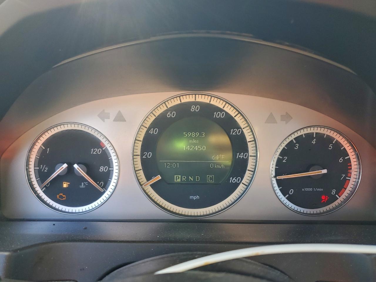 2008 Mercedes-benz C 350 Blue vin: WDDGF56X78F179019