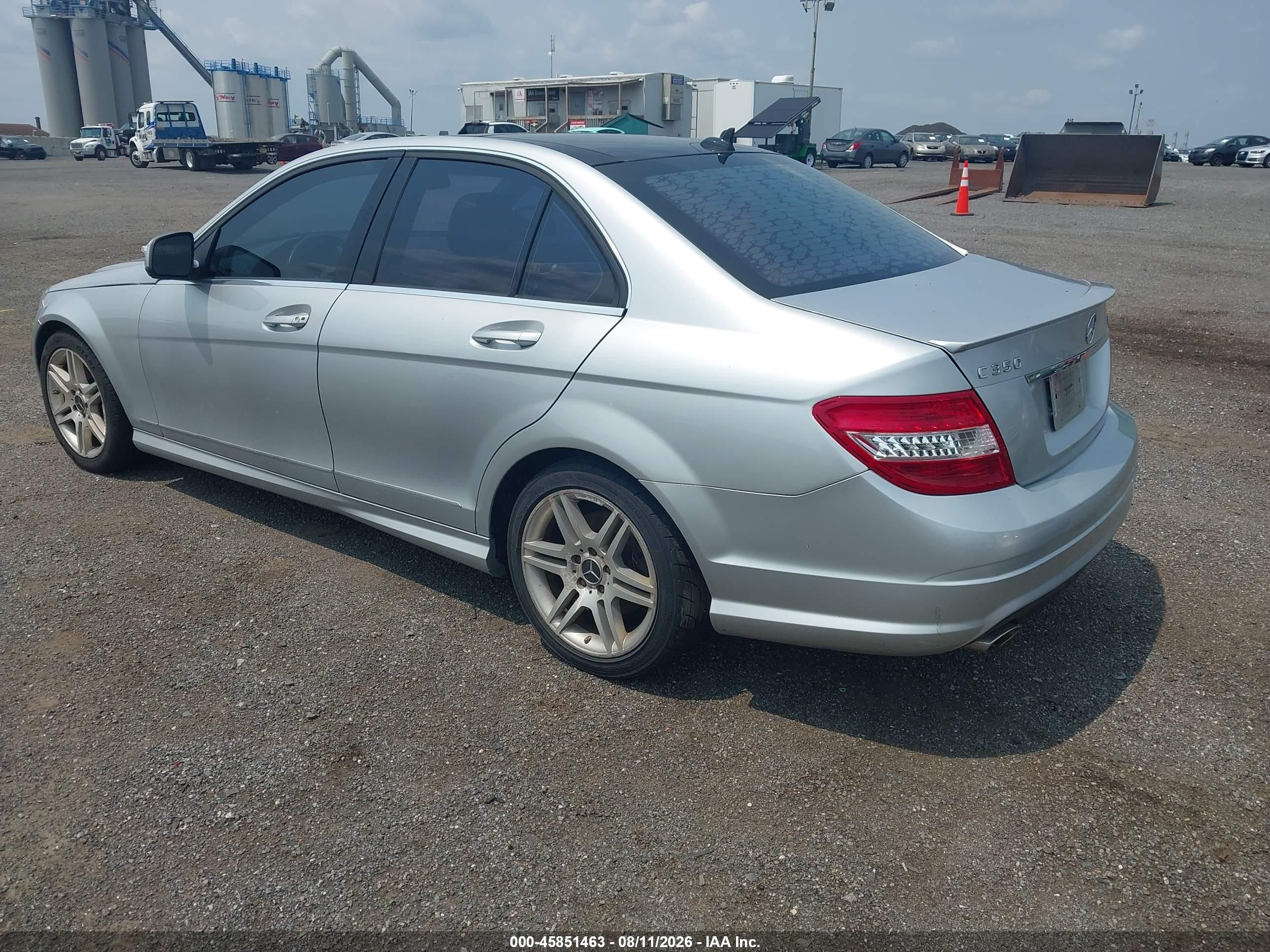 2008 Mercedes-benz C 350 Sport Gray vin: WDDGF56X78R033802