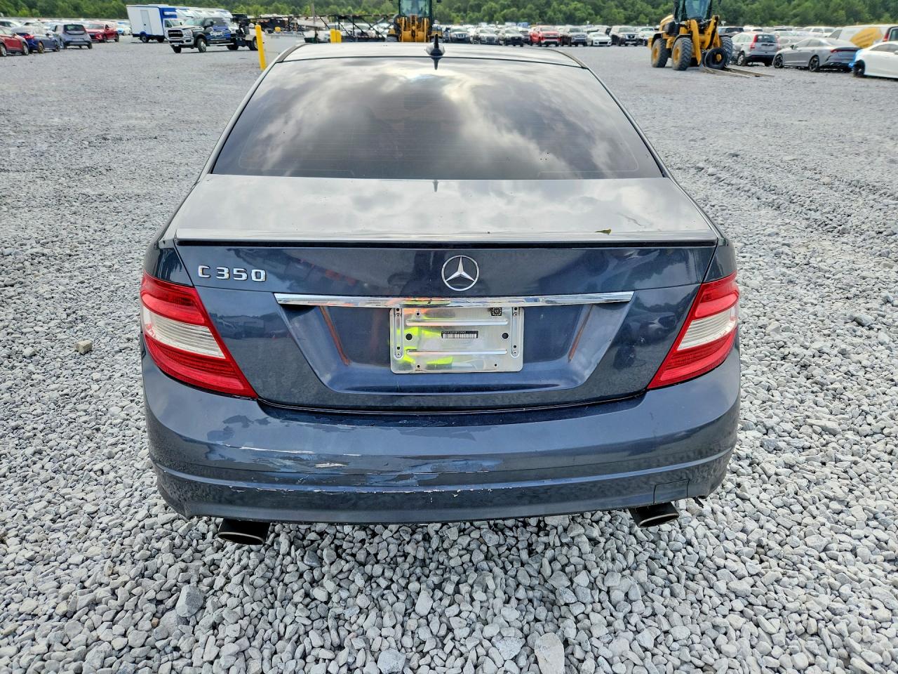 2008 Mercedes-benz C 350 Gray vin: WDDGF56X88F124501