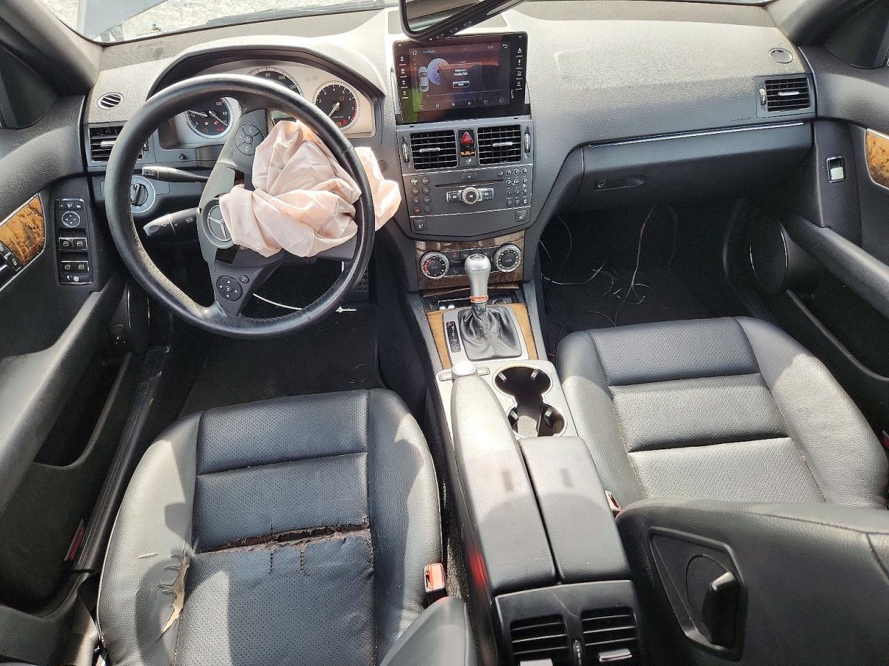 2008 Mercedes-benz C 350 Gray vin: WDDGF56X88F124501