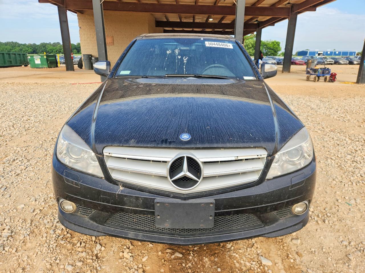 2008 Mercedes-benz C 350 Black vin: WDDGF56X88F172788