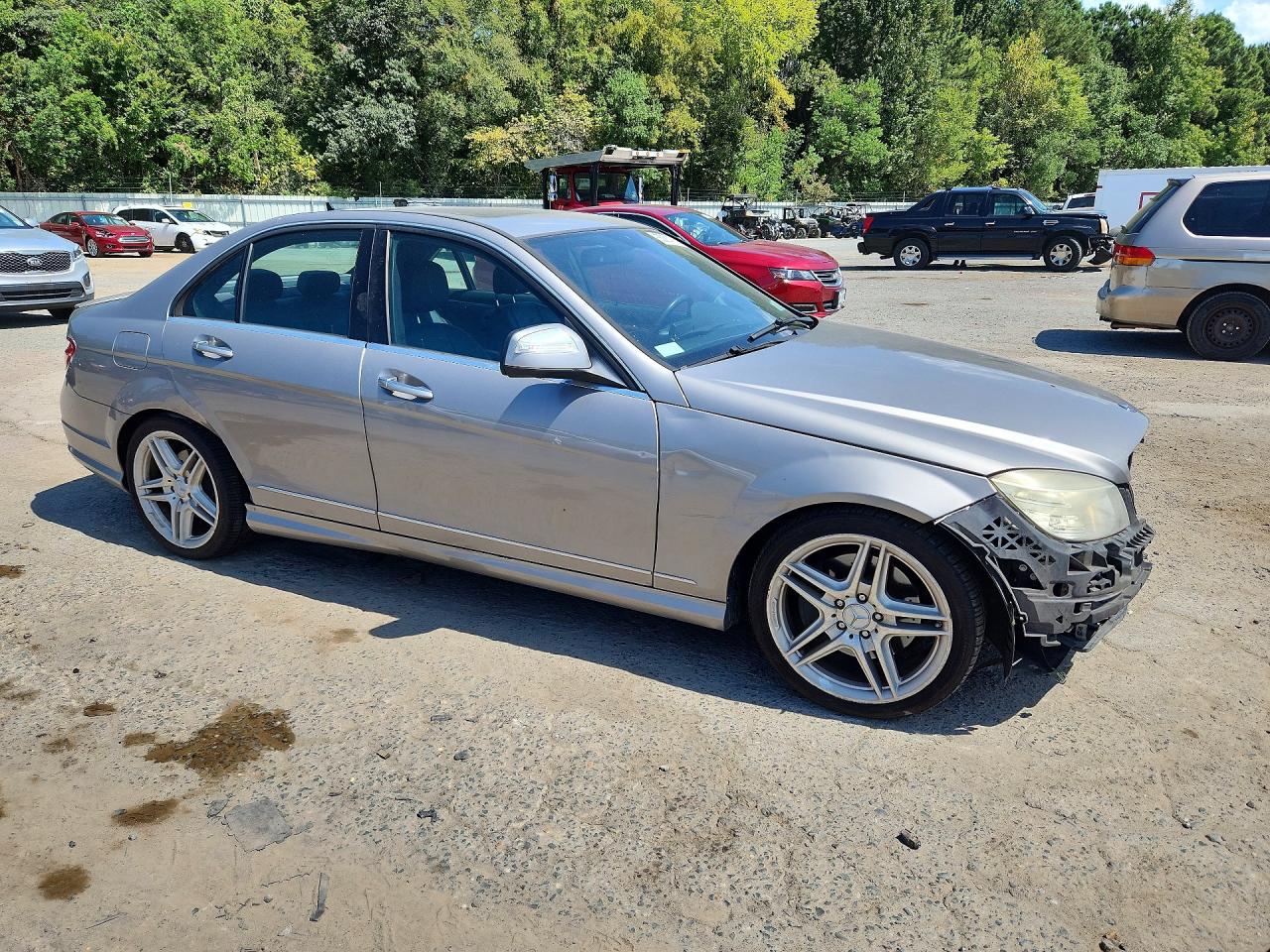 2008 Mercedes-benz C 350 Brown vin: WDDGF56X88F187310