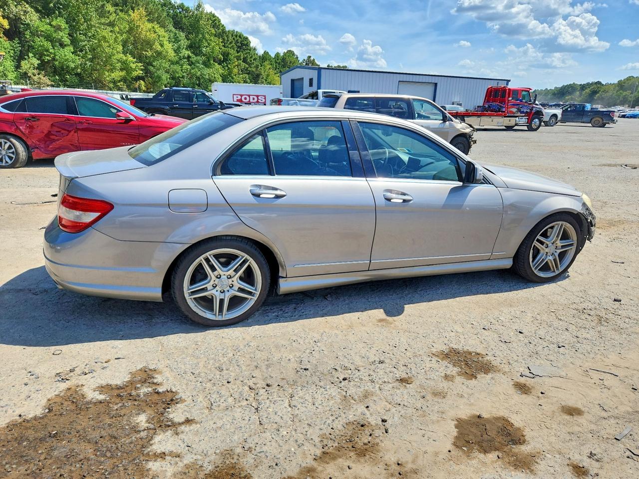 2008 Mercedes-benz C 350 Brown vin: WDDGF56X88F187310