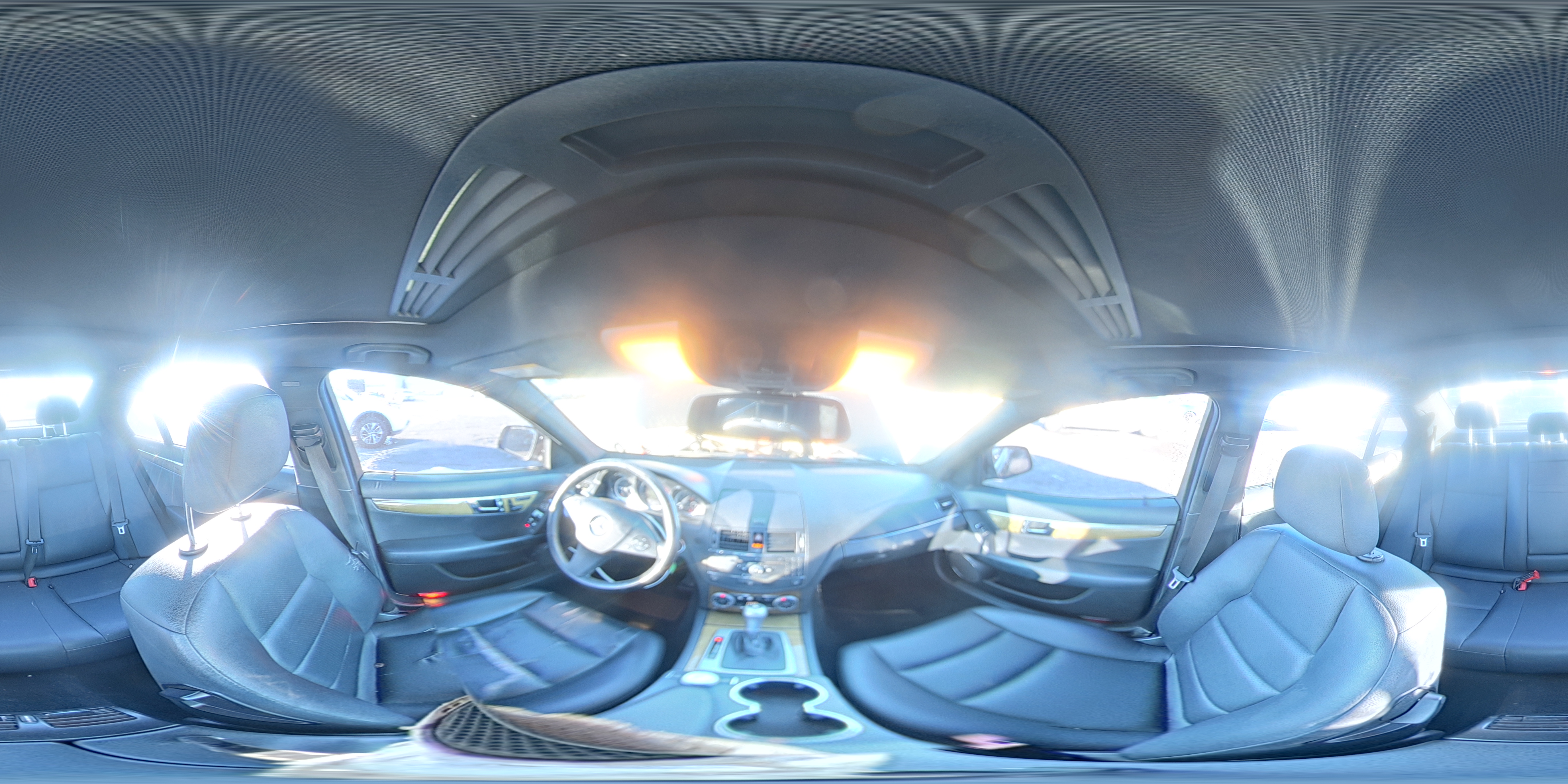 2009 Mercedes-benz C 350 Черный vin: WDDGF56X89R065580