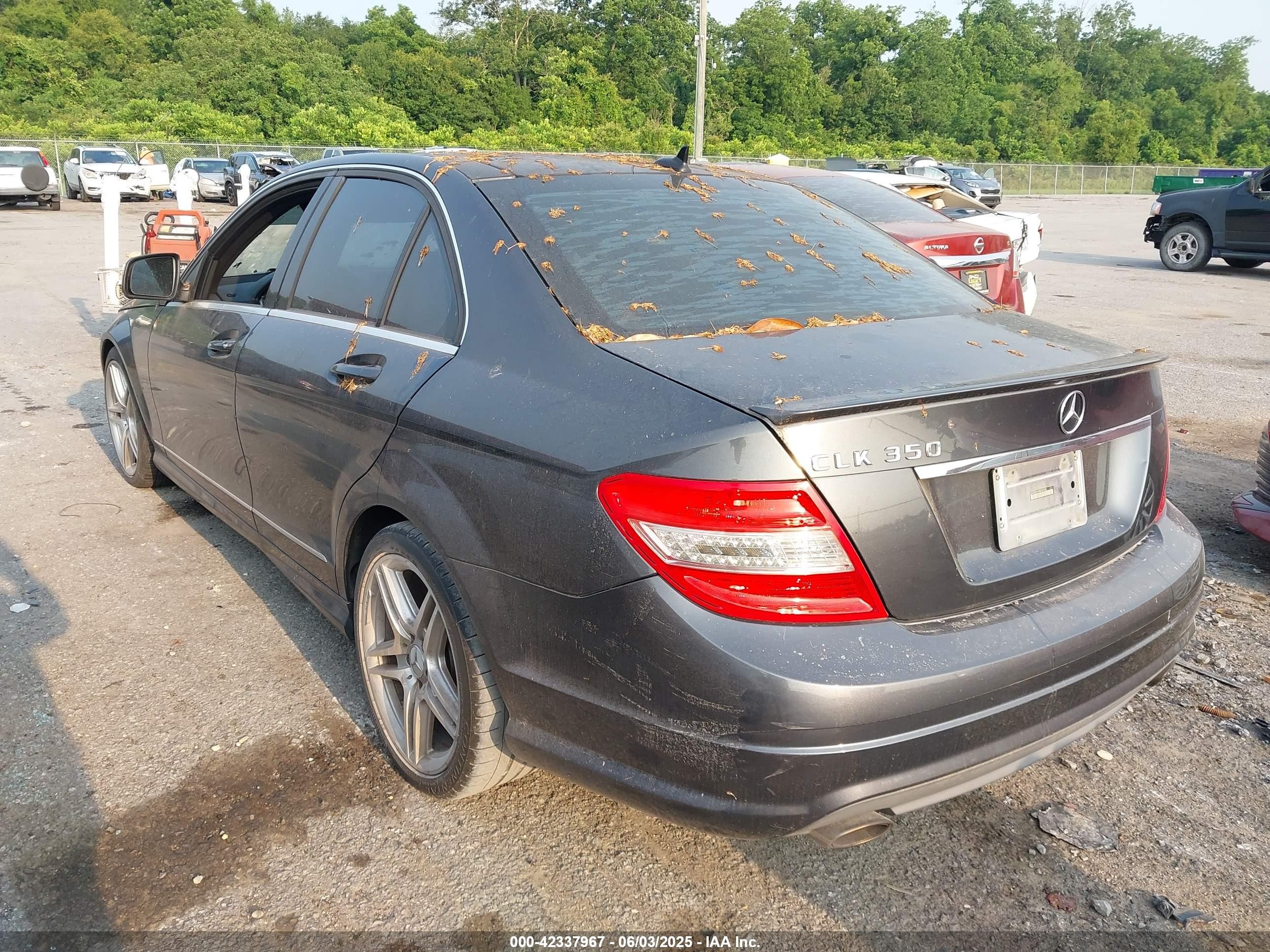 2008 Mercedes-benz C 350 Sport Gray vin: WDDGF56X98R034174
