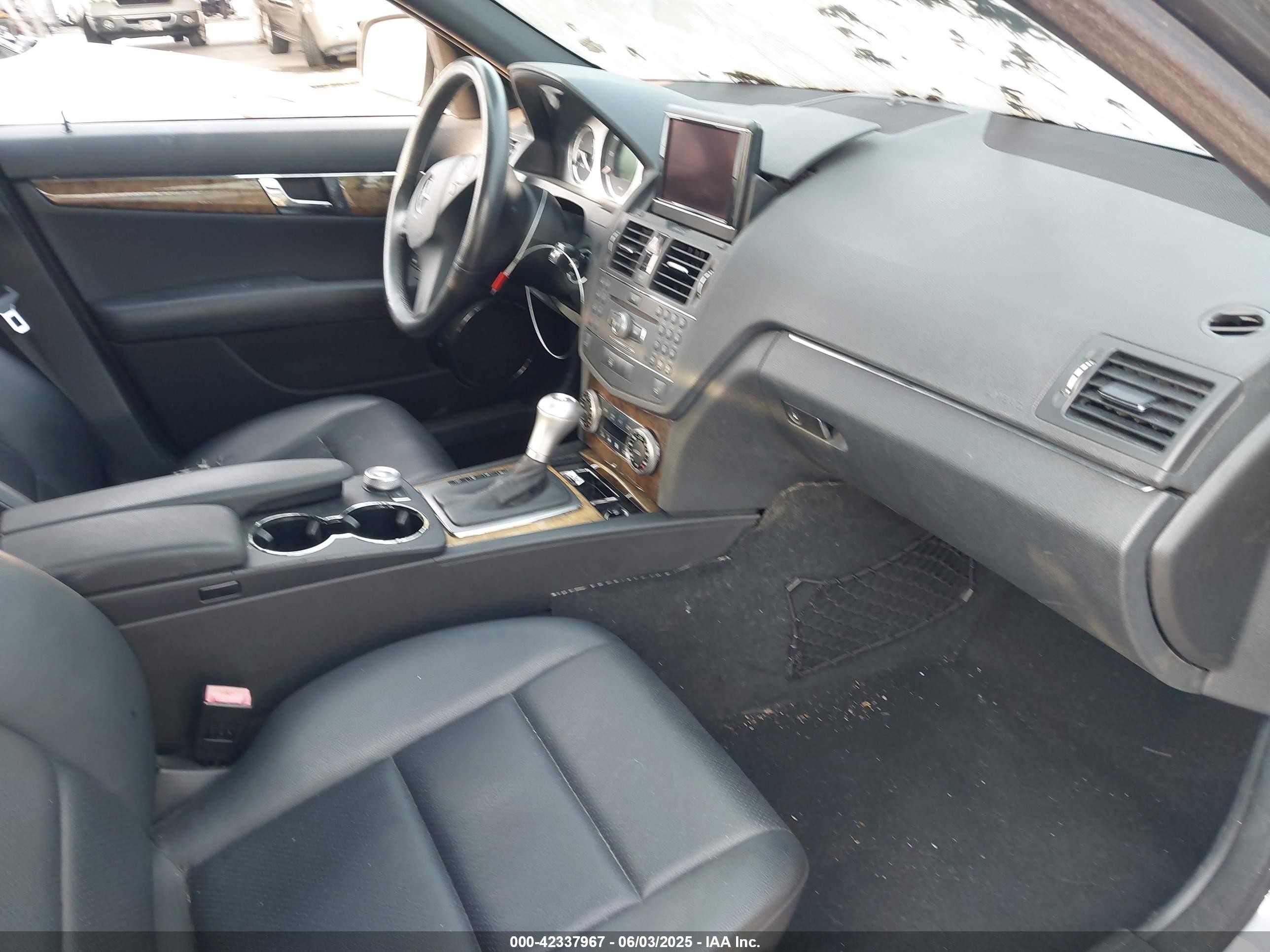 2008 Mercedes-benz C 350 Sport Gray vin: WDDGF56X98R034174