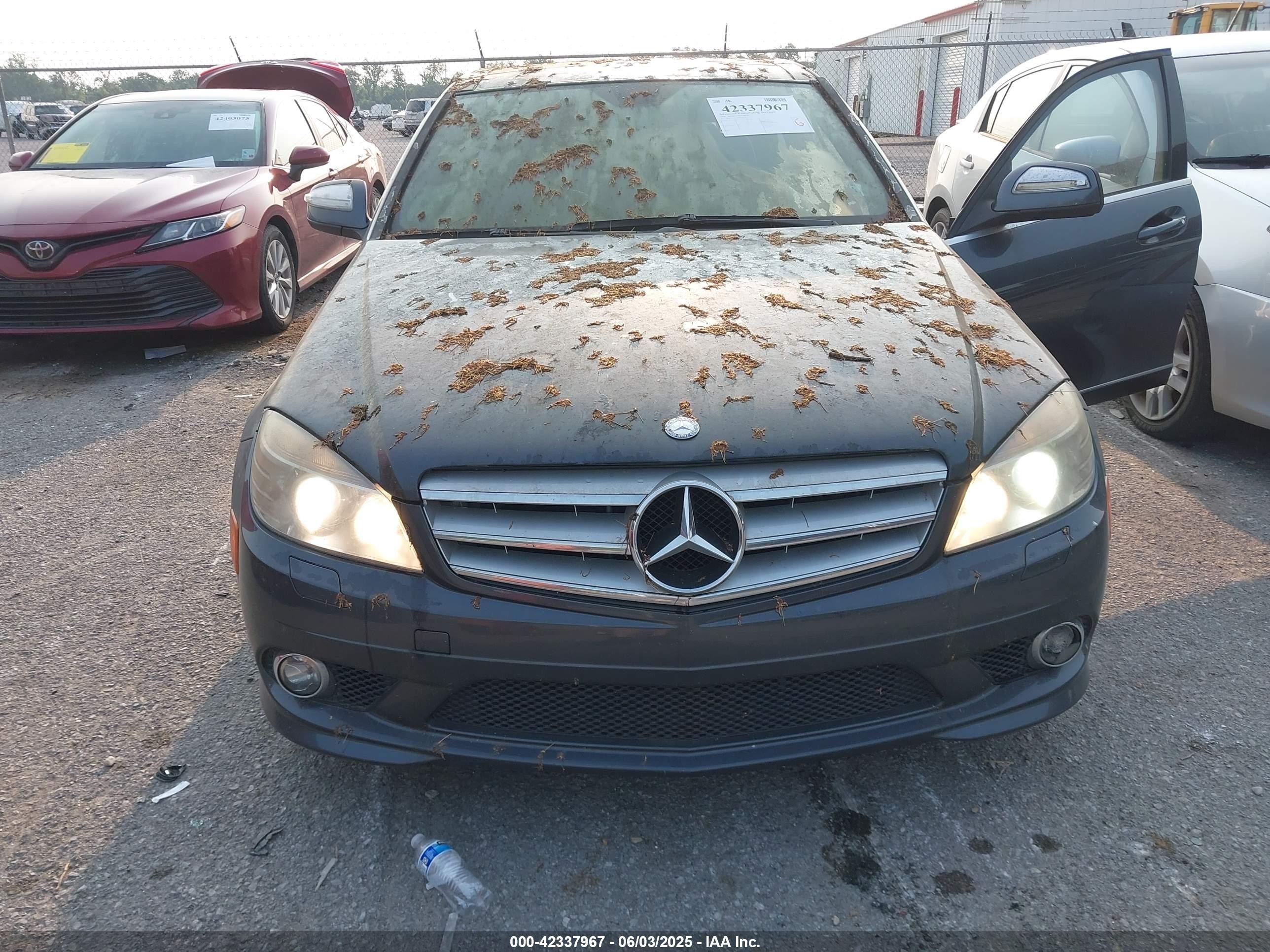 2008 Mercedes-benz C 350 Sport Gray vin: WDDGF56X98R034174