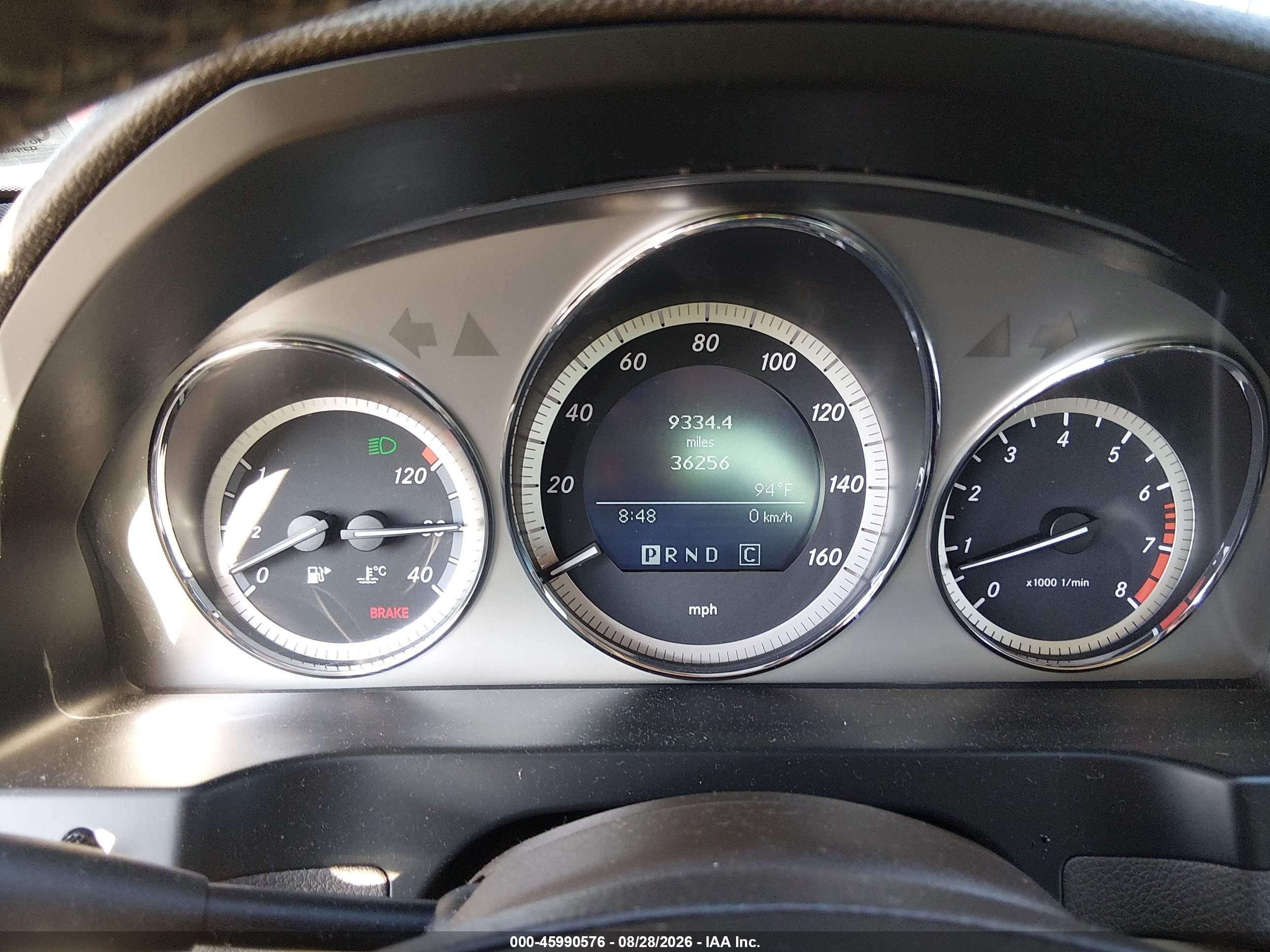 2009 Mercedes-benz C 350 Sport Red vin: WDDGF56X99R056712