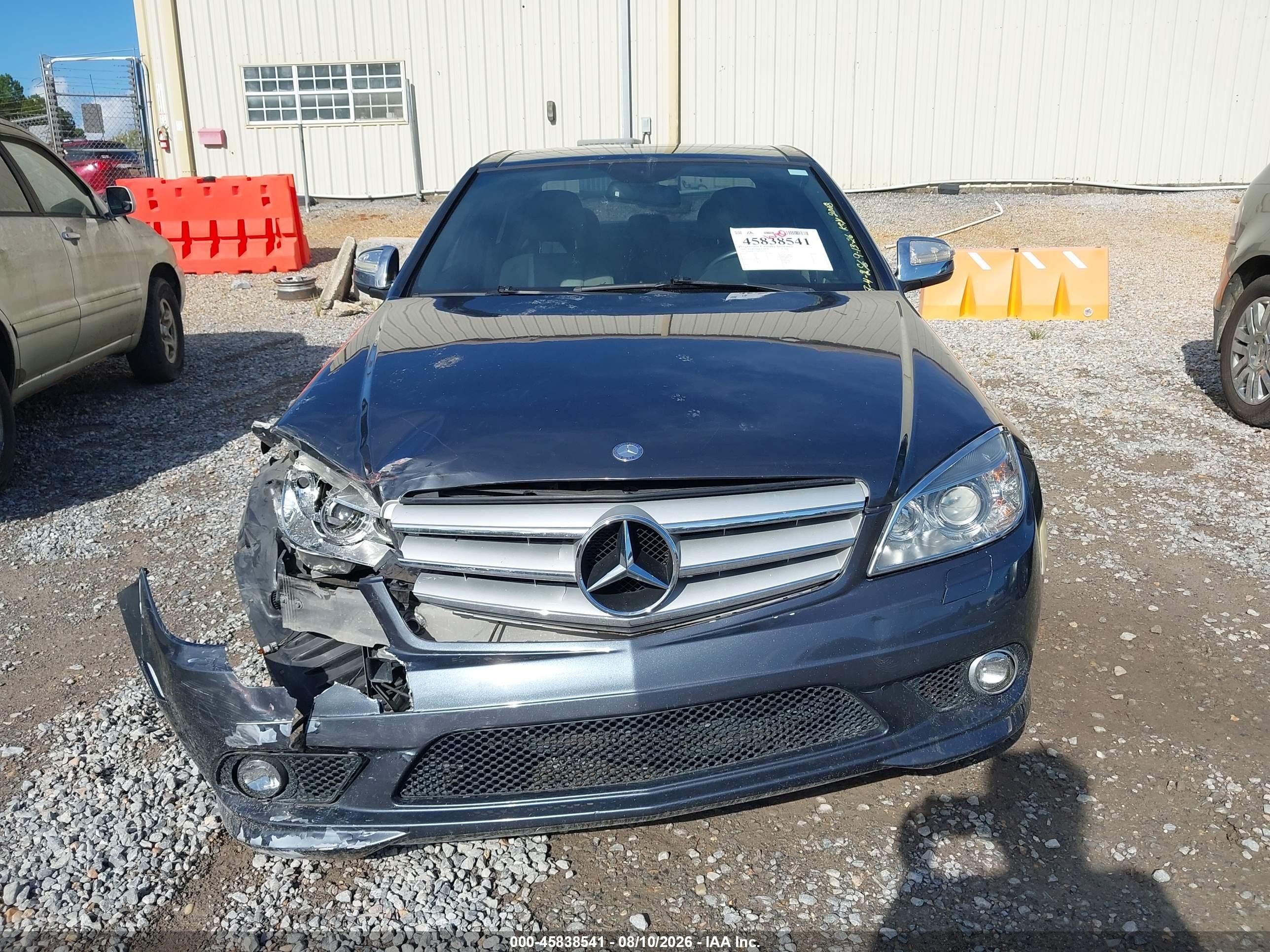 2008 Mercedes-benz C 350 Sport Gray vin: WDDGF56XX8F038316