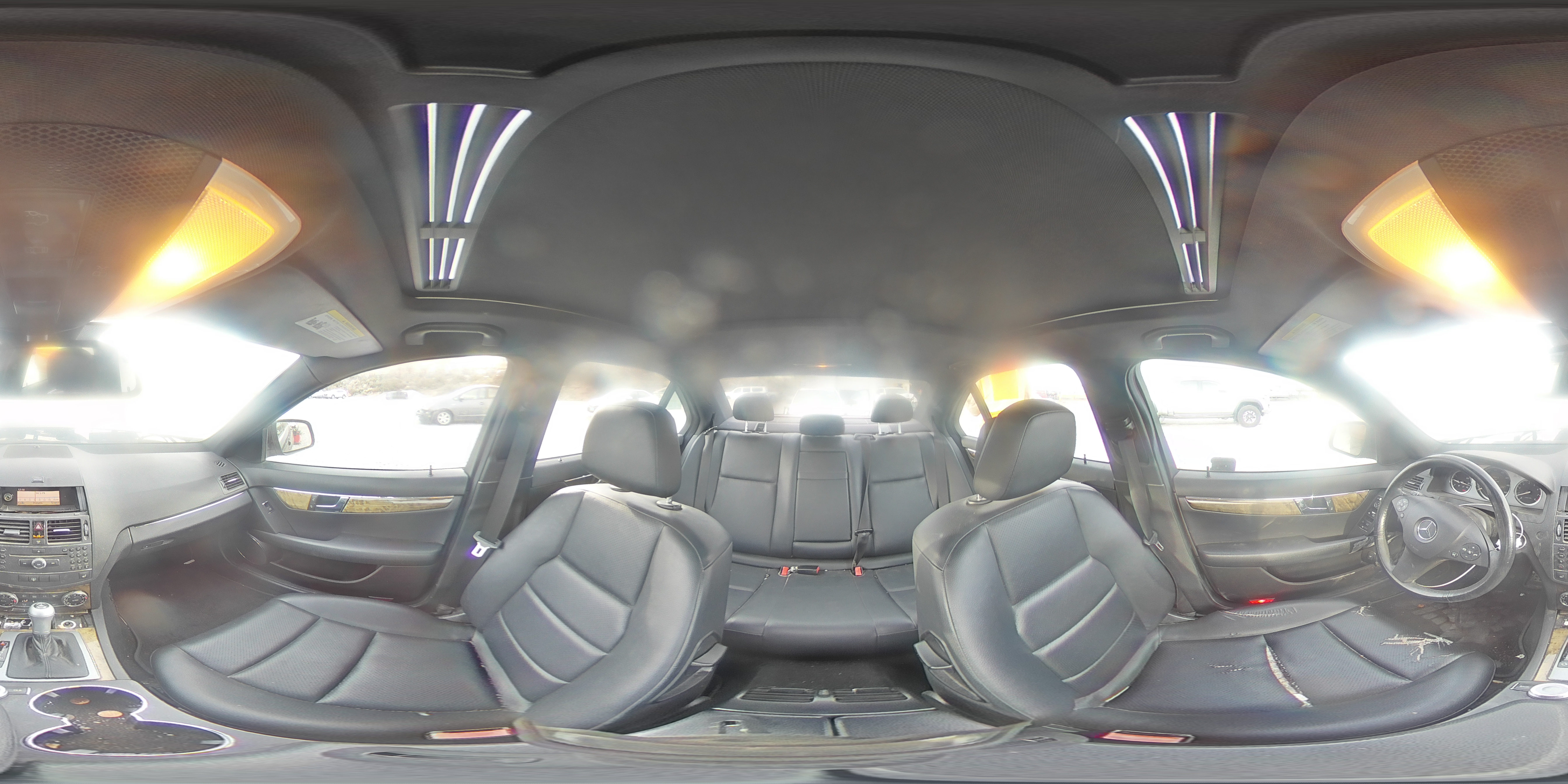 2008 Mercedes-benz C 350 Черный vin: WDDGF56XX8F046416