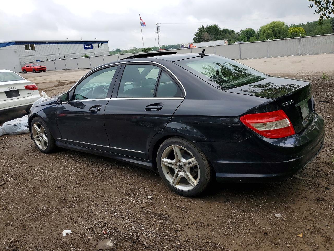 2011 Mercedes-benz C 250 Черный vin: WDDGF5CB8BA512292
