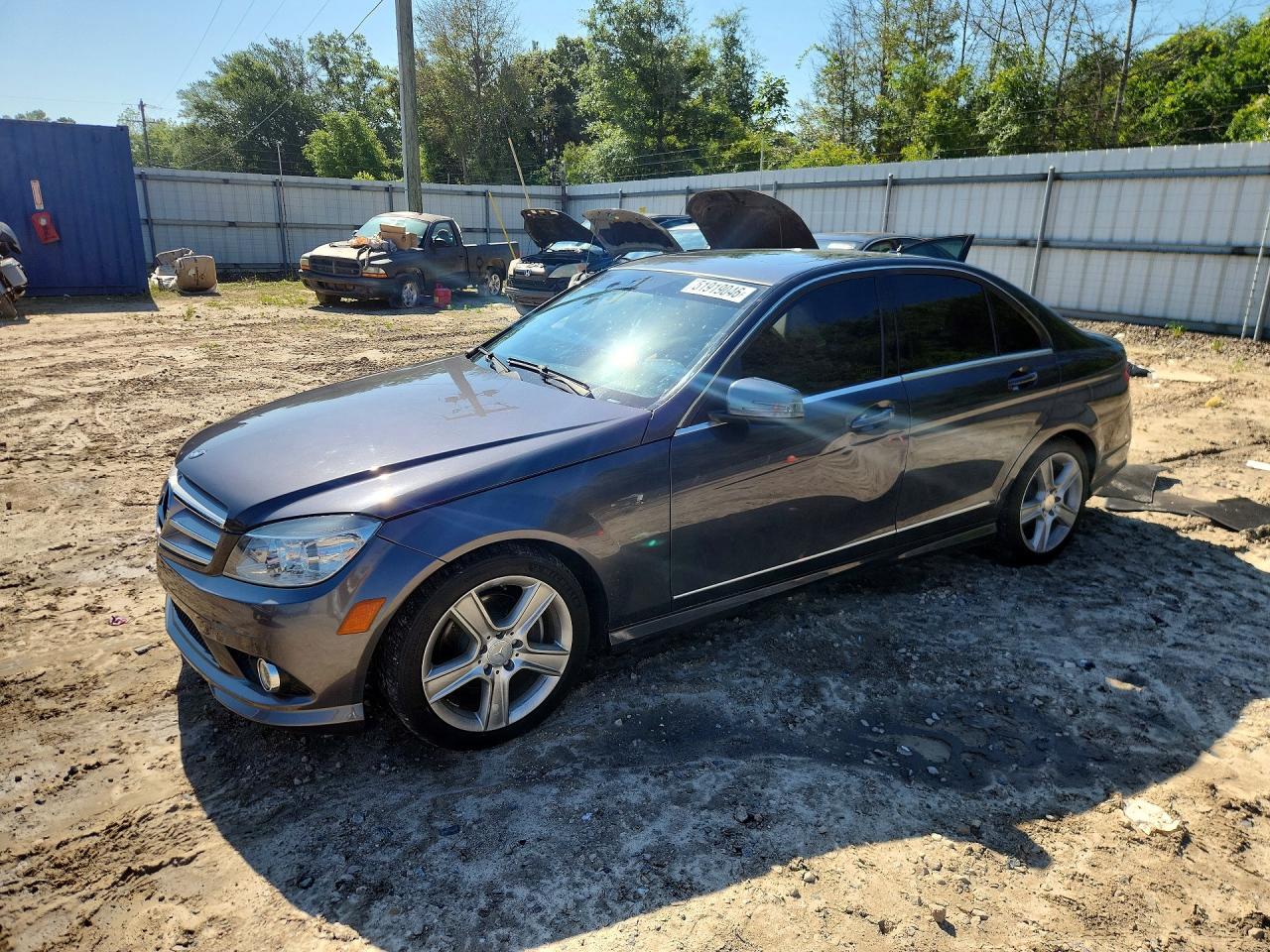 2010 Mercedes-benz C 300 Charcoal vin: WDDGF5EB0AR108111