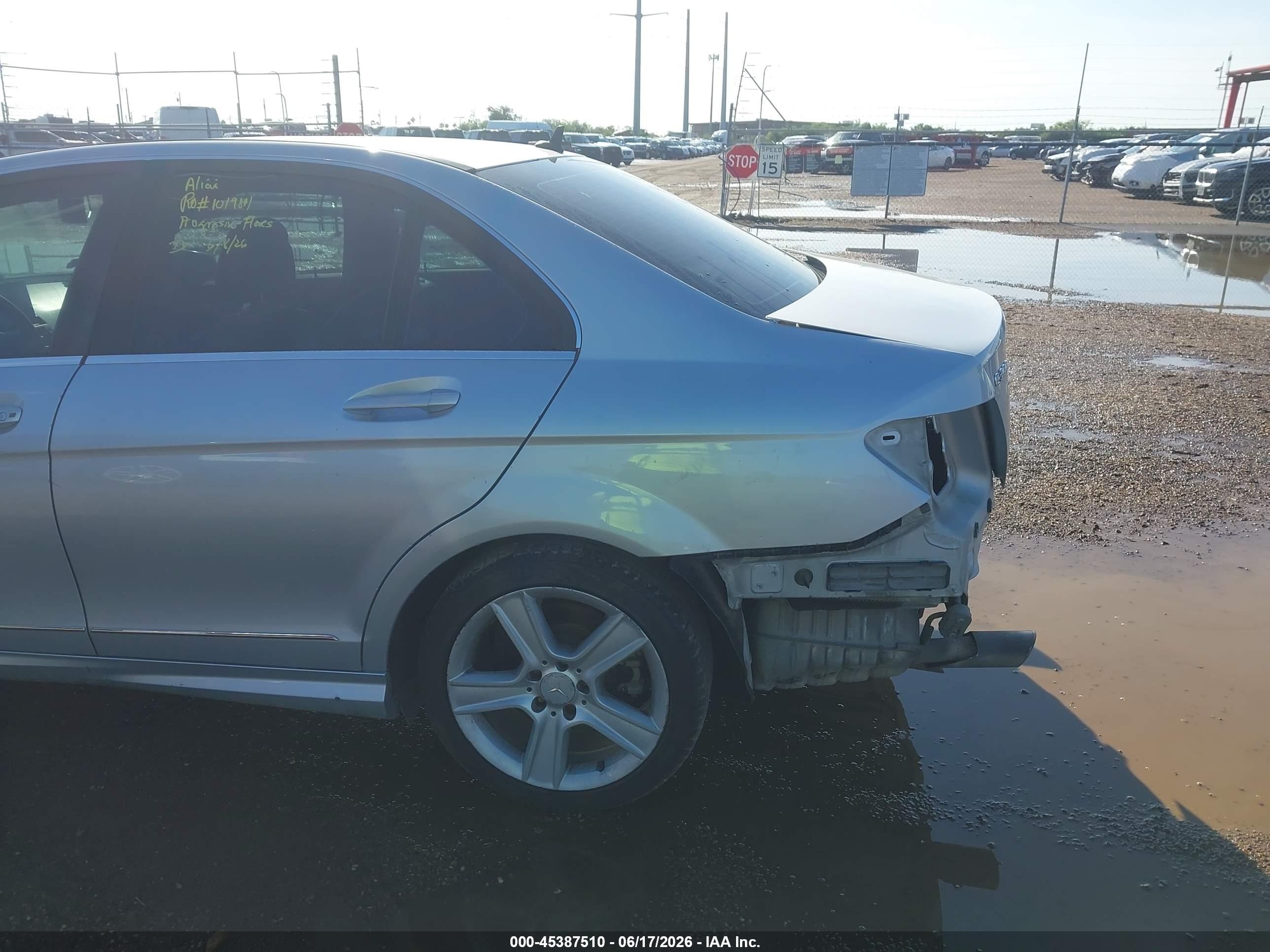 2010 Mercedes-benz C 300 Luxury/sport Серебряный vin: WDDGF5EB0AR127287