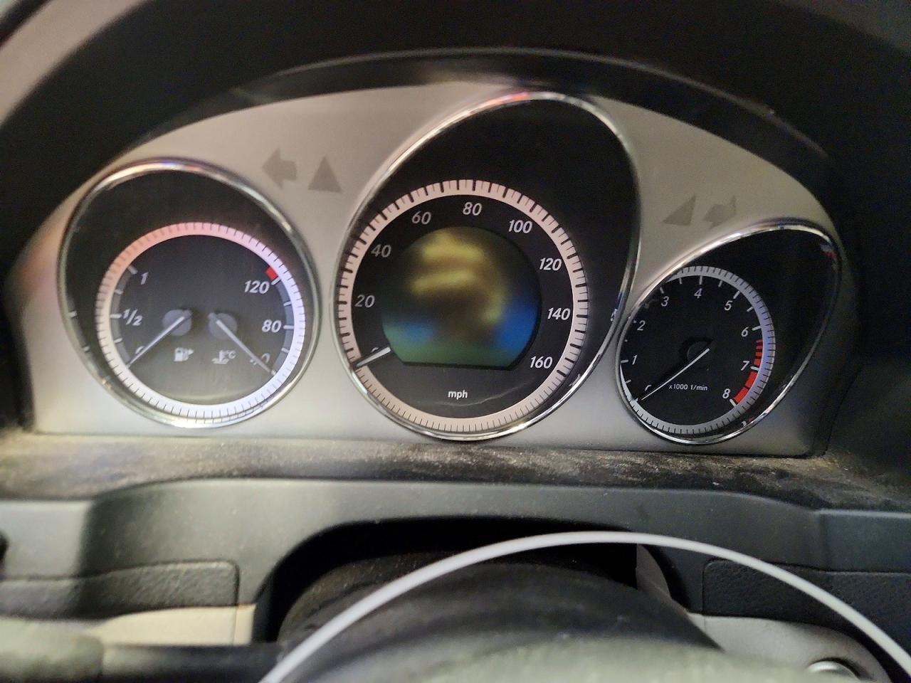 2011 Mercedes-benz C 300 Blue vin: WDDGF5EB0BA514941