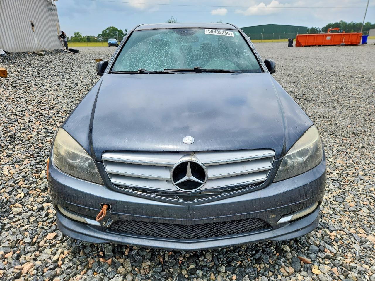 2011 Mercedes-benz C 300 Blue vin: WDDGF5EB0BA514941