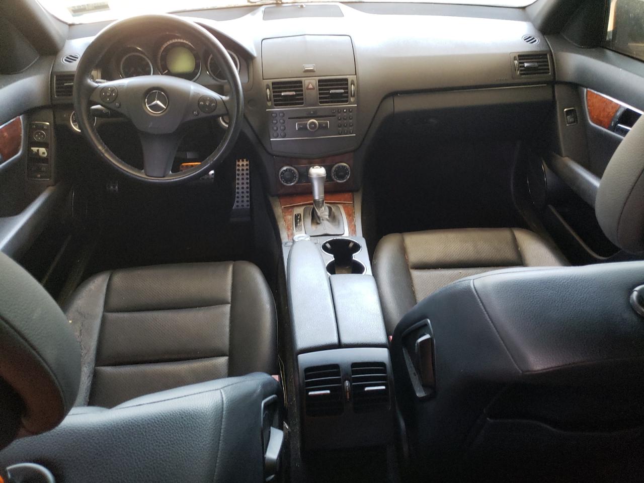 2011 Mercedes-benz C 300 Black vin: WDDGF5EB0BR184557