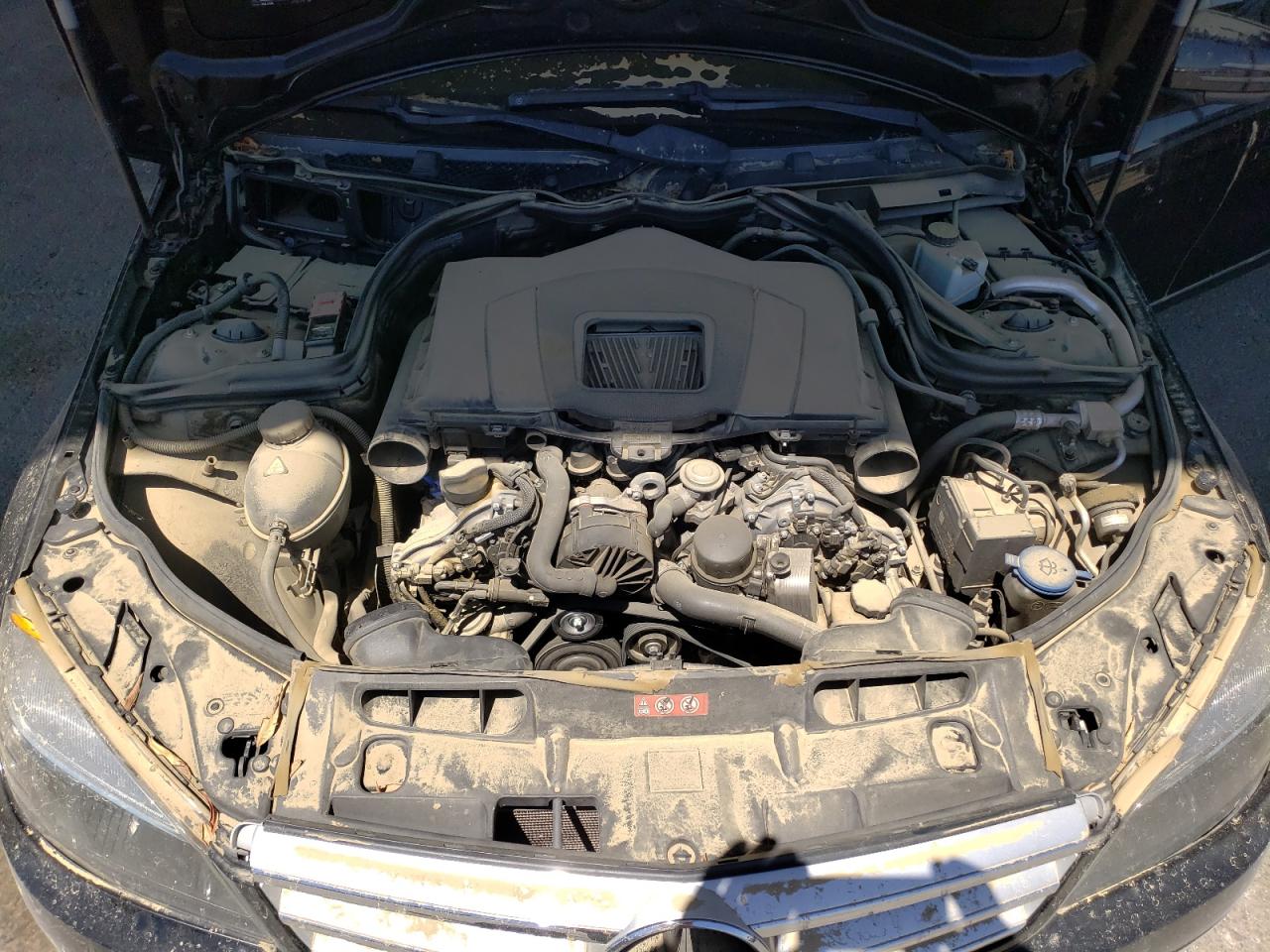 2011 Mercedes-benz C 300 Black vin: WDDGF5EB0BR184557
