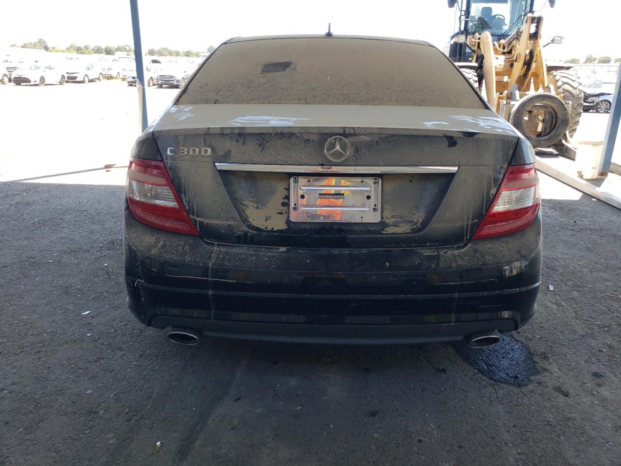 2011 Mercedes-benz C 300 Black vin: WDDGF5EB0BR184557