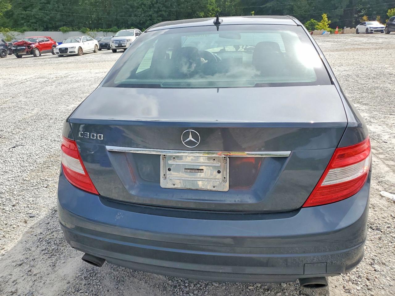 2010 Mercedes-benz C 300 Blue vin: WDDGF5EB1AF448806