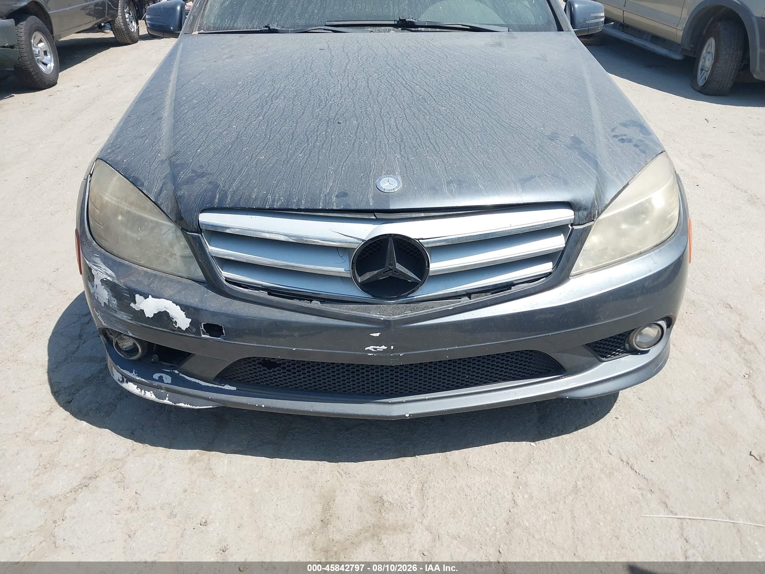2010 Mercedes-benz C 300 Luxury/sport Gray vin: WDDGF5EB1AR088936