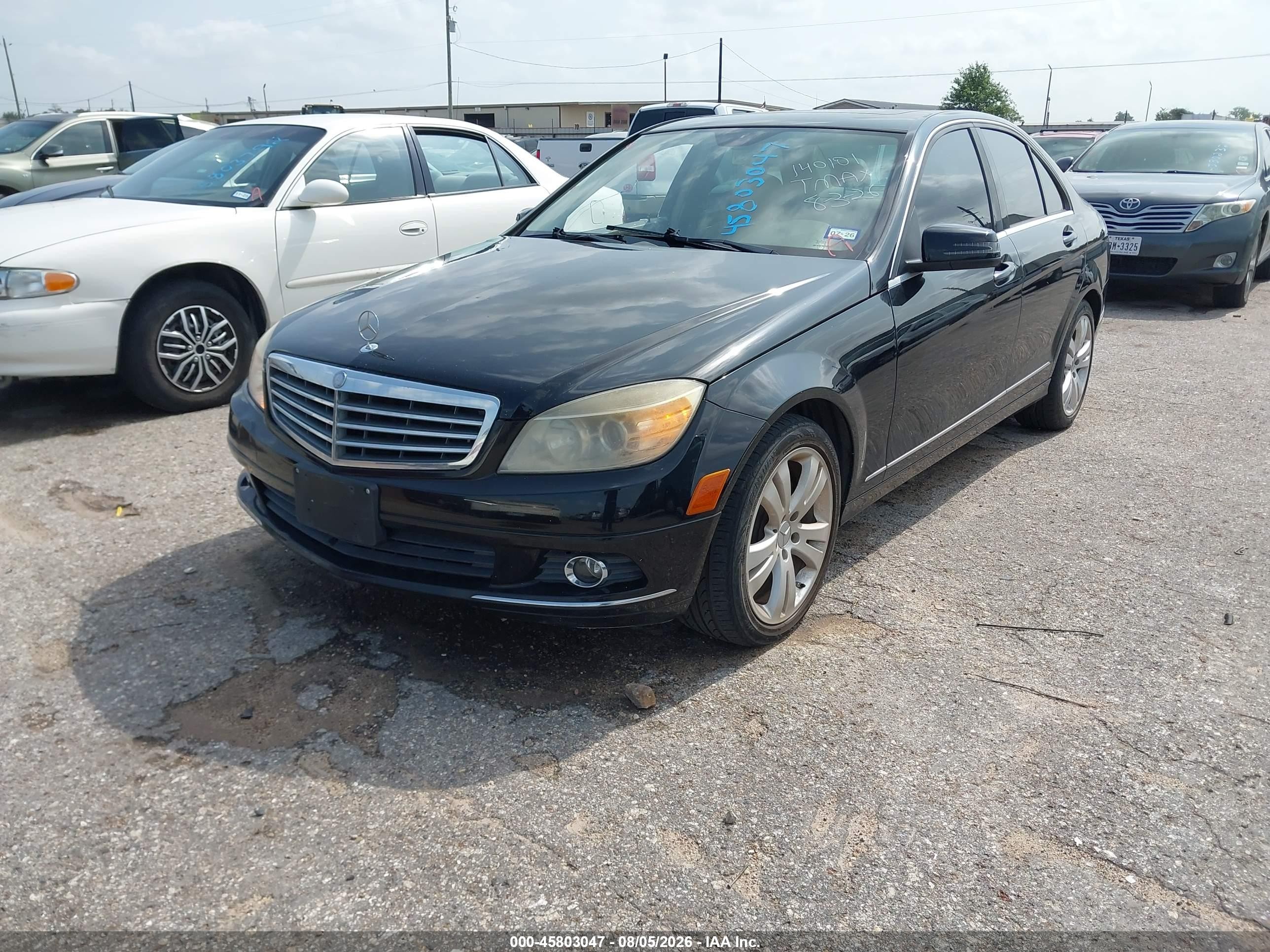 2011 Mercedes-benz C 300 Luxury/sport Black vin: WDDGF5EB1BR140101