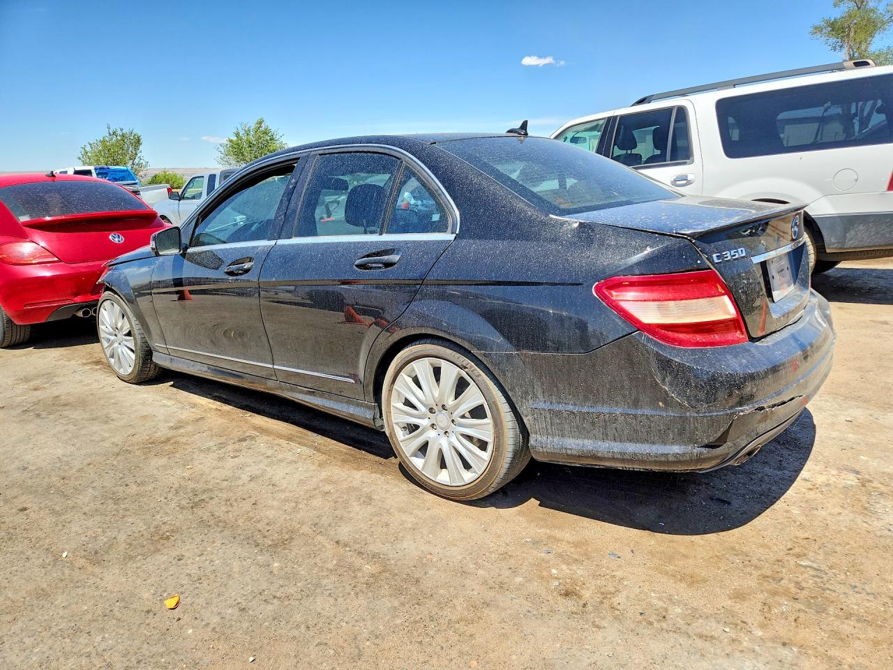 2010 Mercedes-benz C 300 Black vin: WDDGF5EB2AF363229