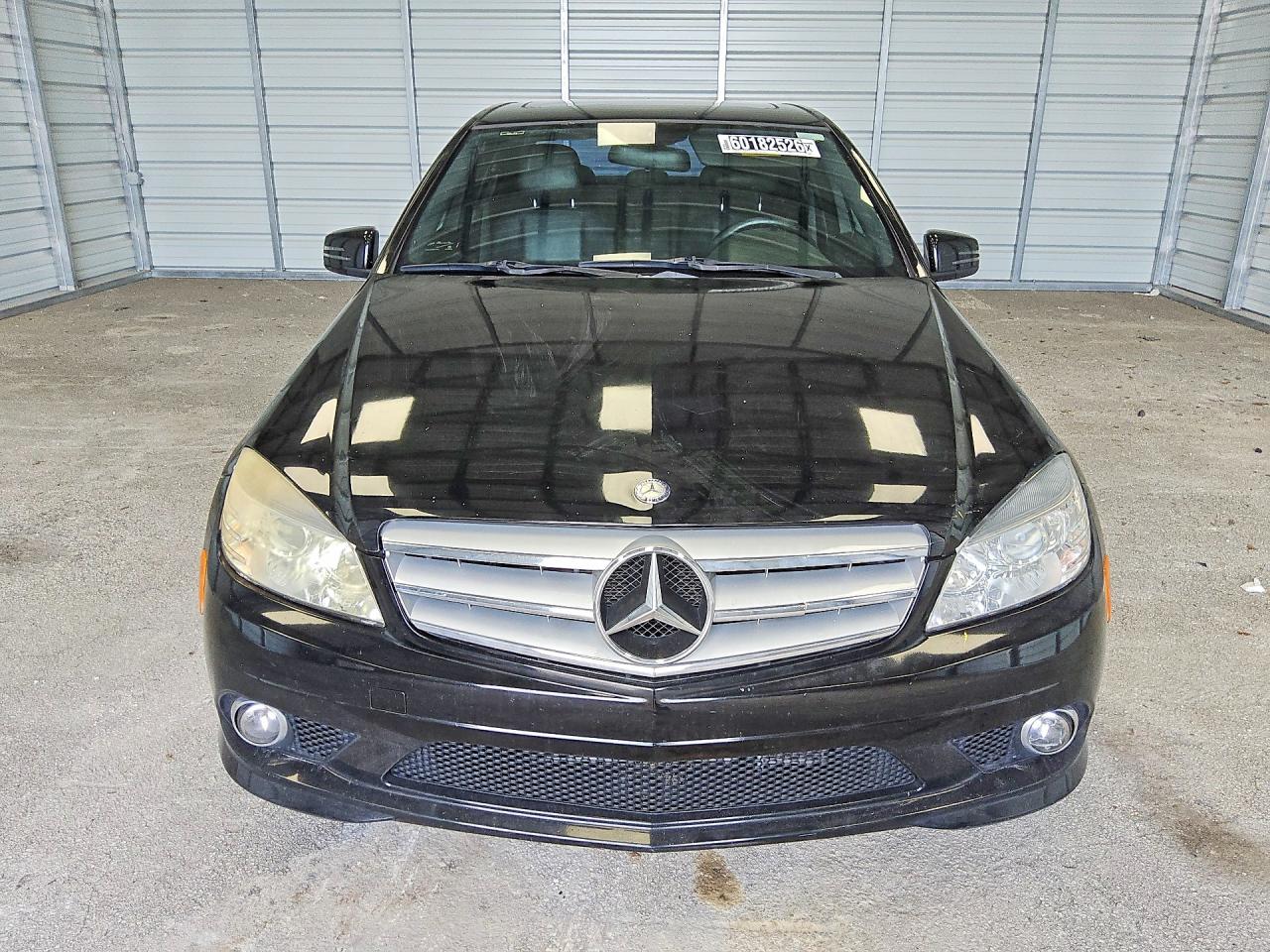 2010 Mercedes-benz C 300 Black vin: WDDGF5EB2AR088623