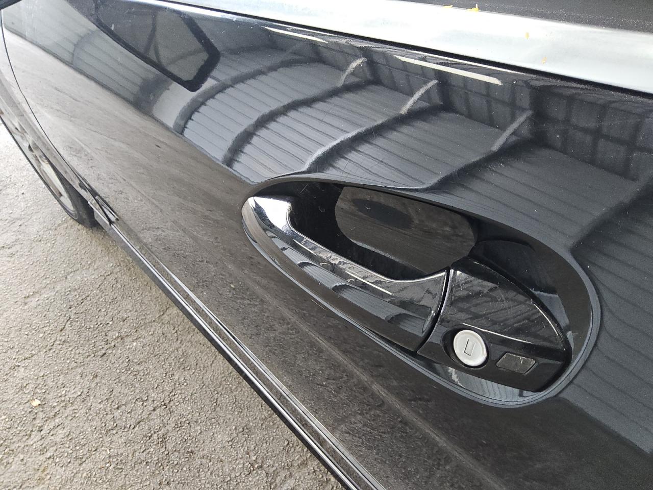 2010 Mercedes-benz C 300 Black vin: WDDGF5EB2AR088623 Damage: Left Front Door, Previous Repair, Acceptable