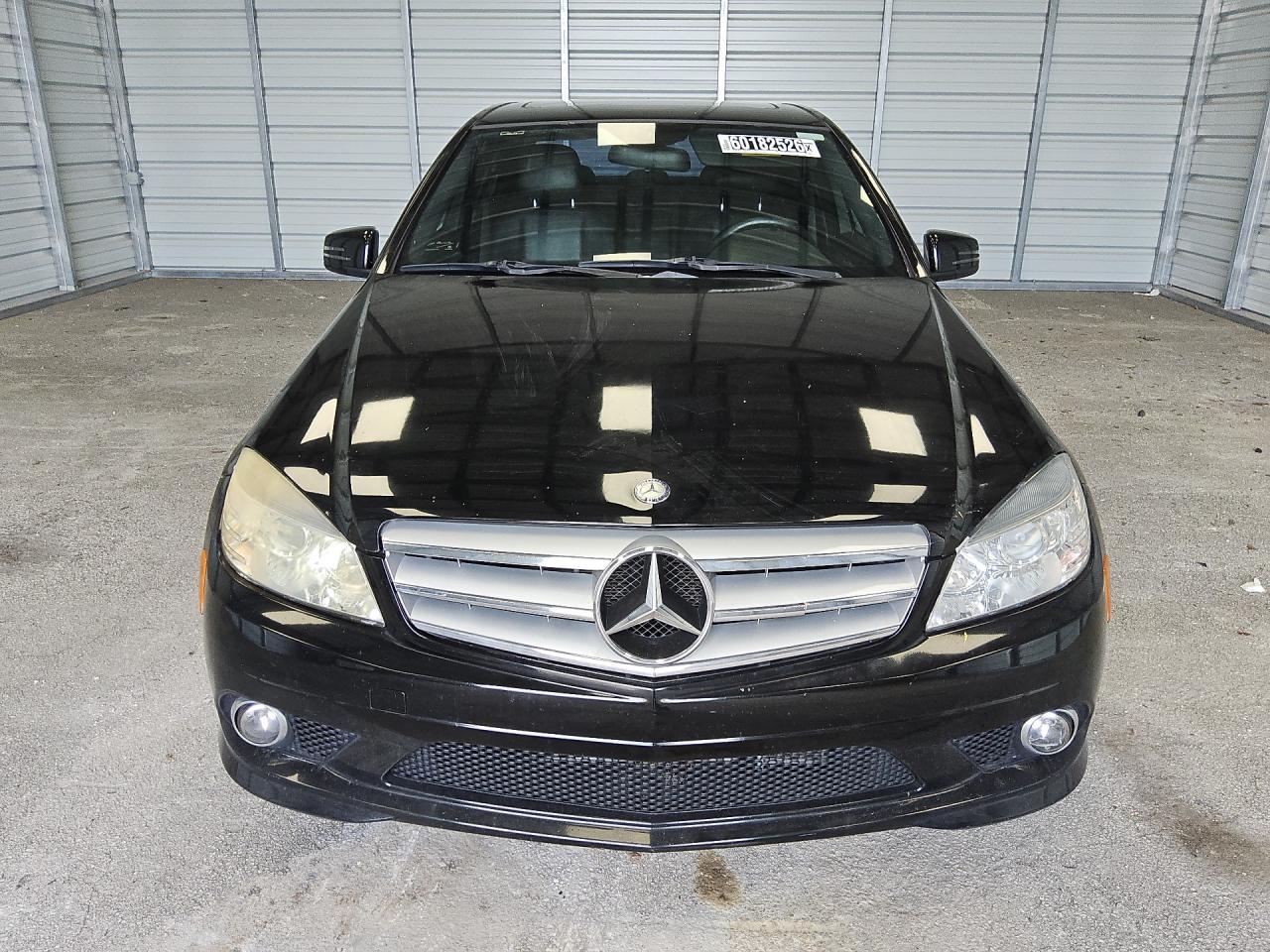 2010 Mercedes-benz C 300 Black vin: WDDGF5EB2AR088623 Damage: Ecm/Computer, Inoperable, Repair Required