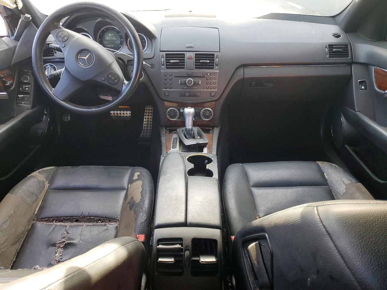2011 Mercedes-benz C 300 Black vin: WDDGF5EB2BA479545