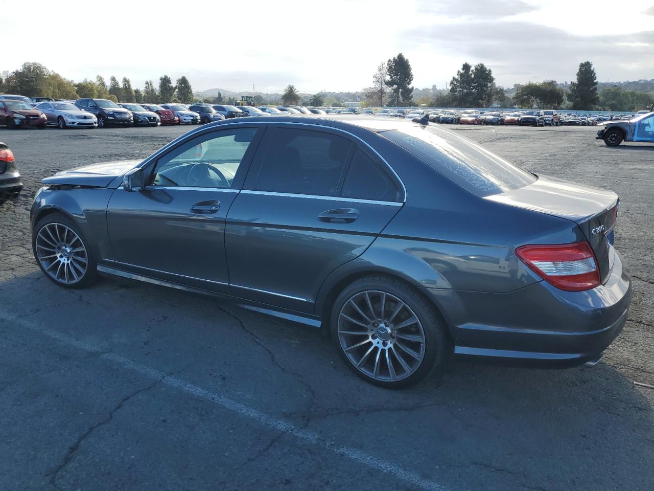 2011 Mercedes-benz C 300 Серый vin: WDDGF5EB2BR161393