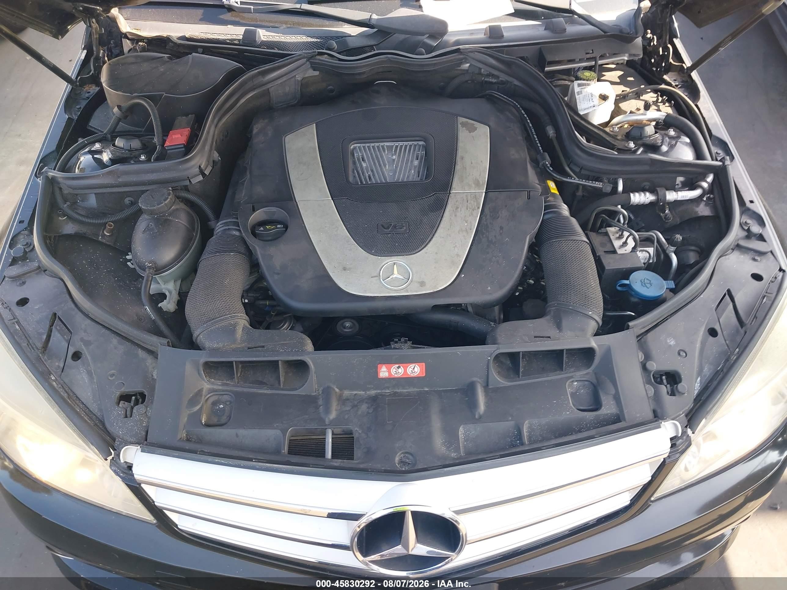 2010 Mercedes-benz C 300 Sport Black vin: WDDGF5EB3AF432851