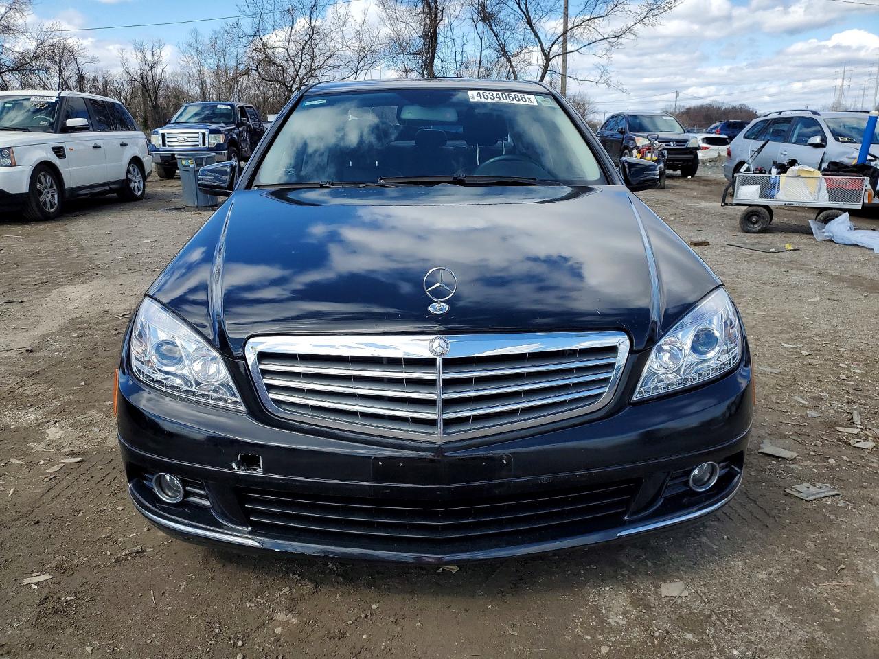 2011 Mercedes-benz C 300 Черный vin: WDDGF5EB3BR158454