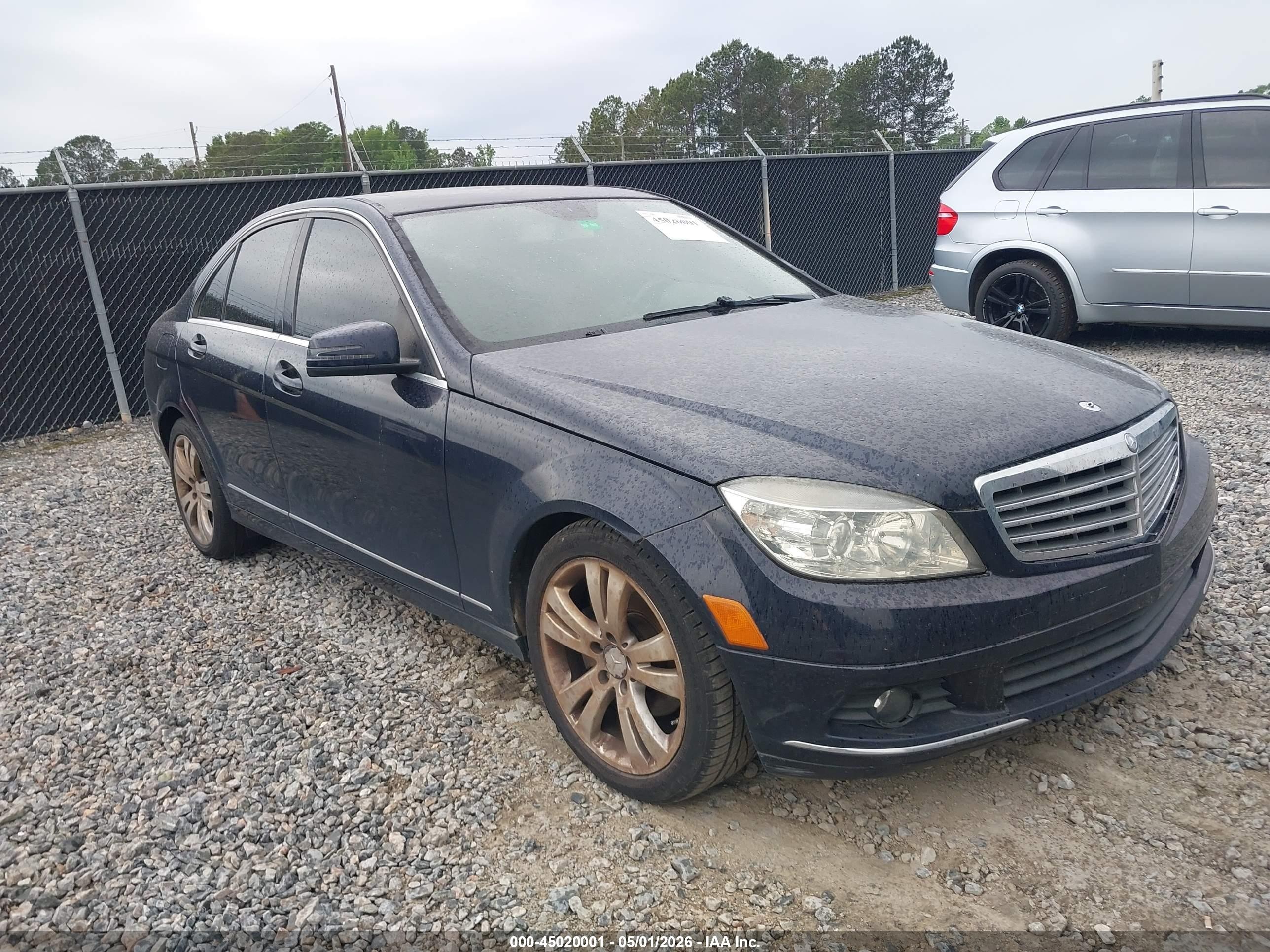 2011 Mercedes-benz C 300 Luxury/sport Blue vin: WDDGF5EB3BR171401
