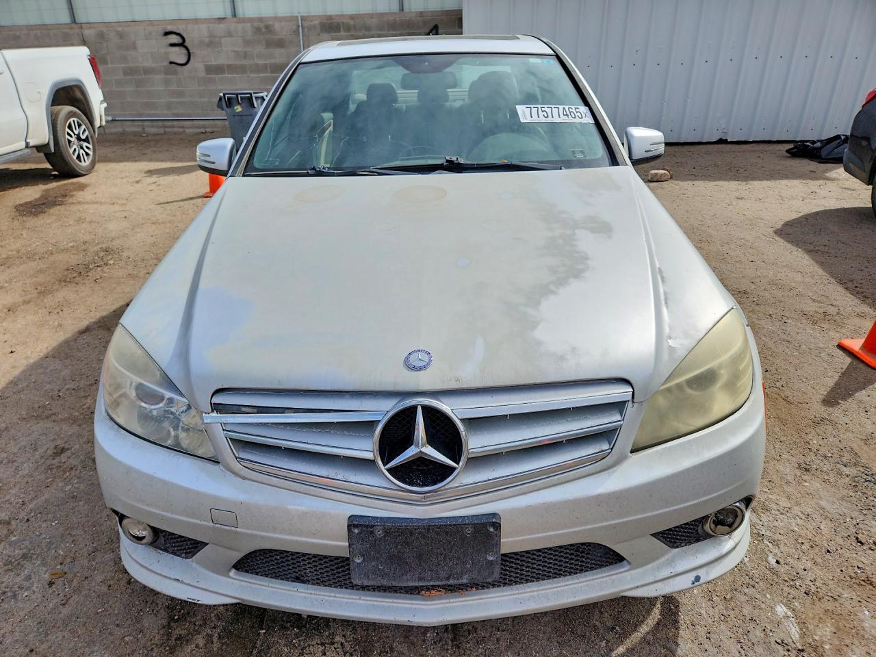 2010 Mercedes-benz C 300 Silver vin: WDDGF5EB4AF379965