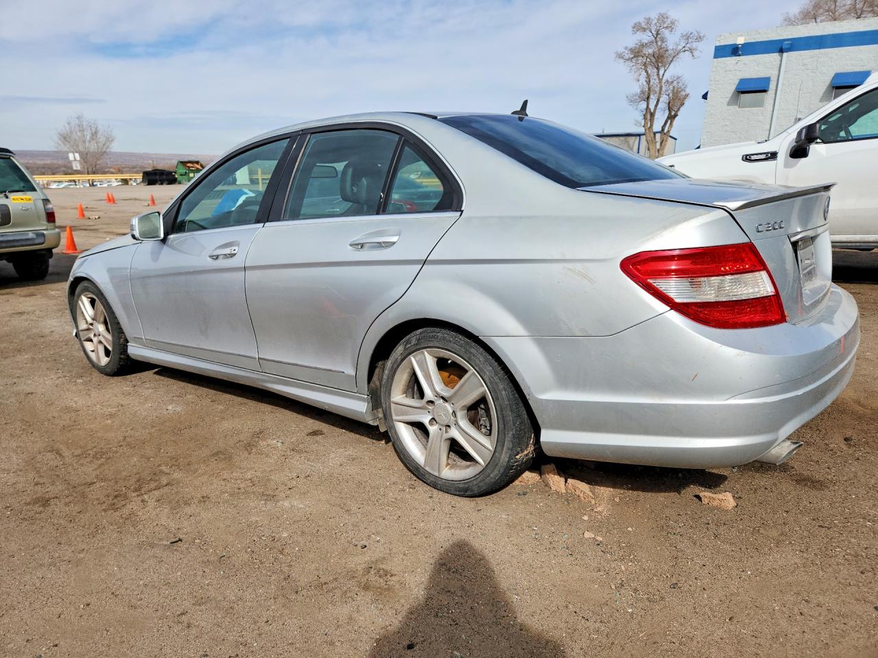 2010 Mercedes-benz C 300 Silver vin: WDDGF5EB4AF379965