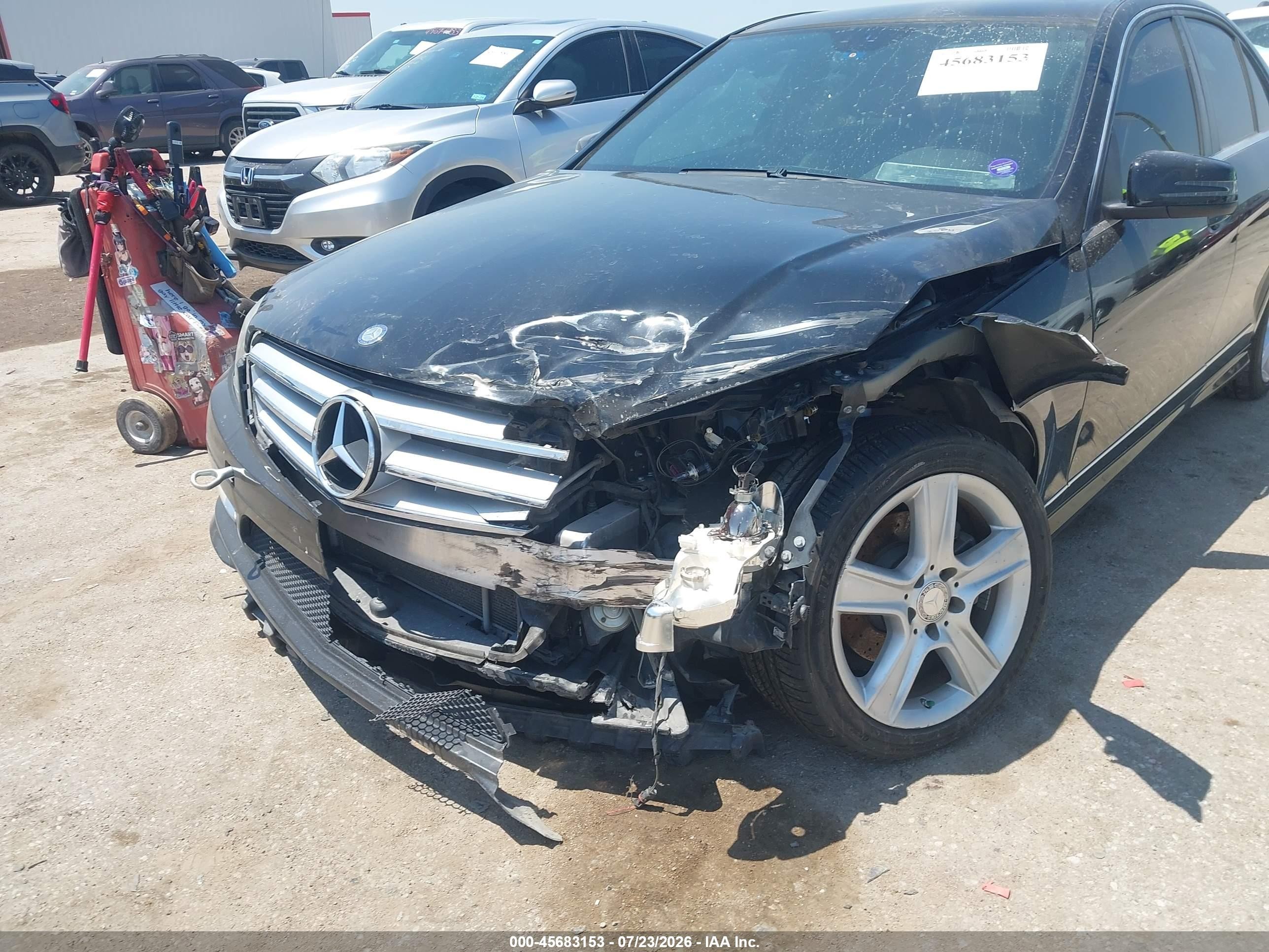 2011 Mercedes-benz C 300 Sport Black vin: WDDGF5EB4BA465968