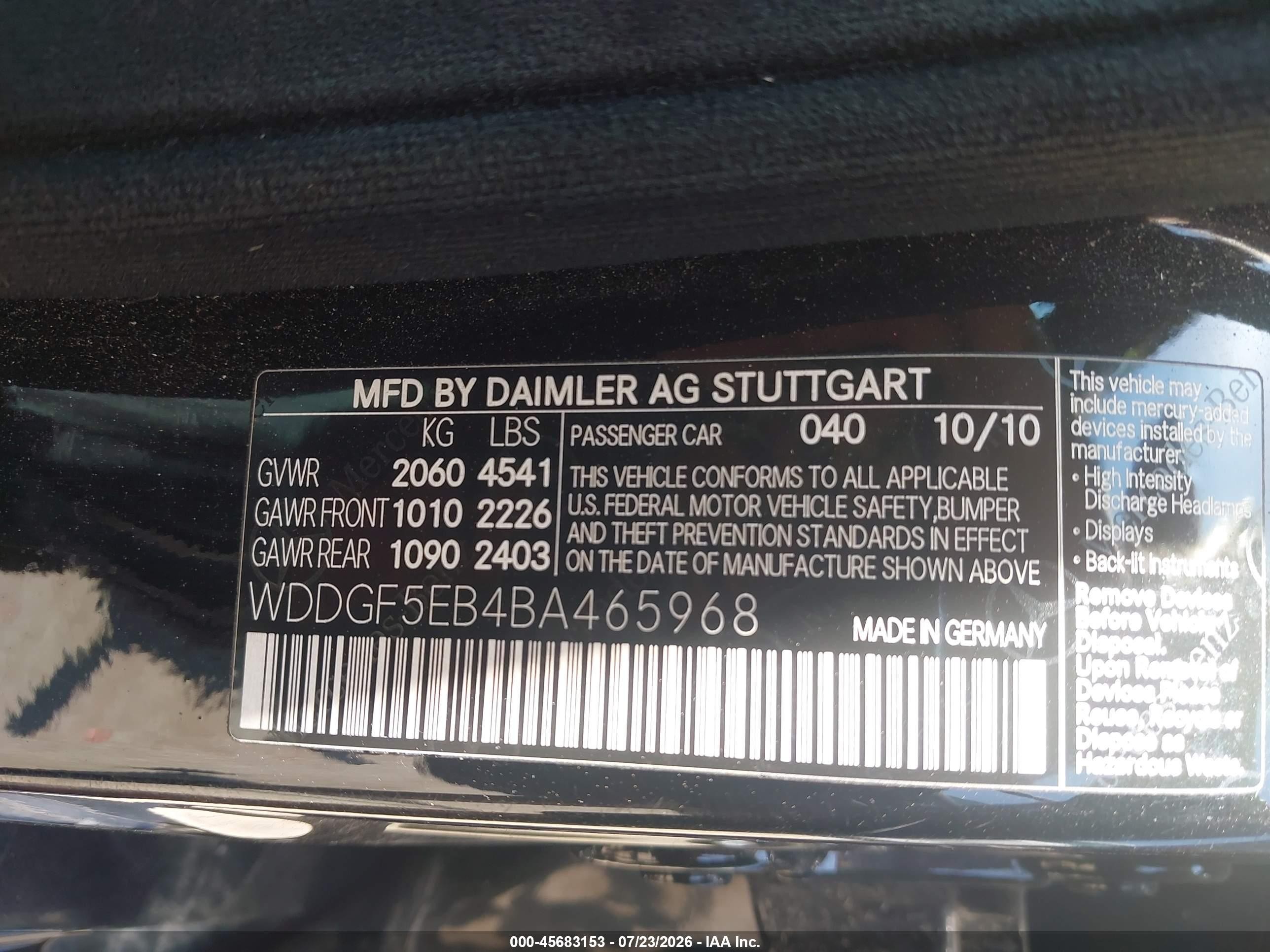 2011 Mercedes-benz C 300 Sport Black vin: WDDGF5EB4BA465968