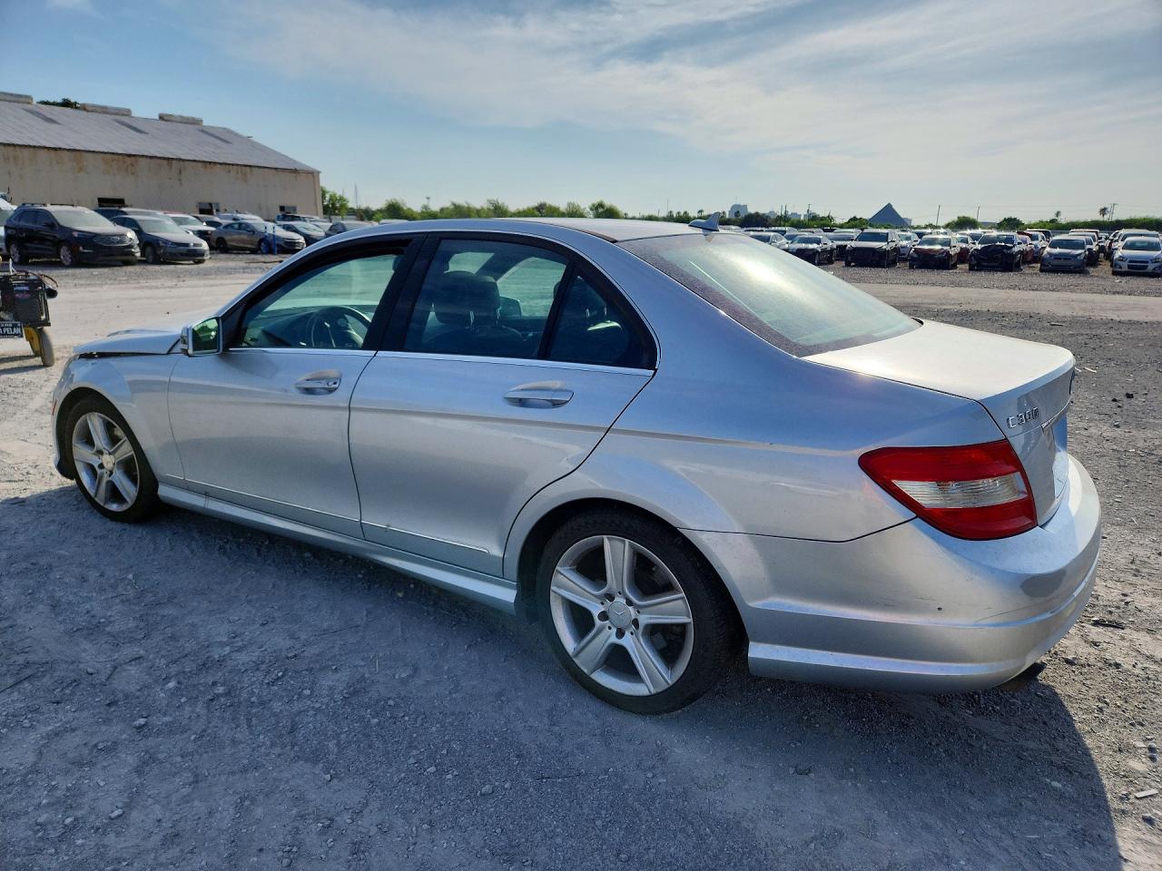 2011 Mercedes-benz C 300 Silver vin: WDDGF5EB4BA507779