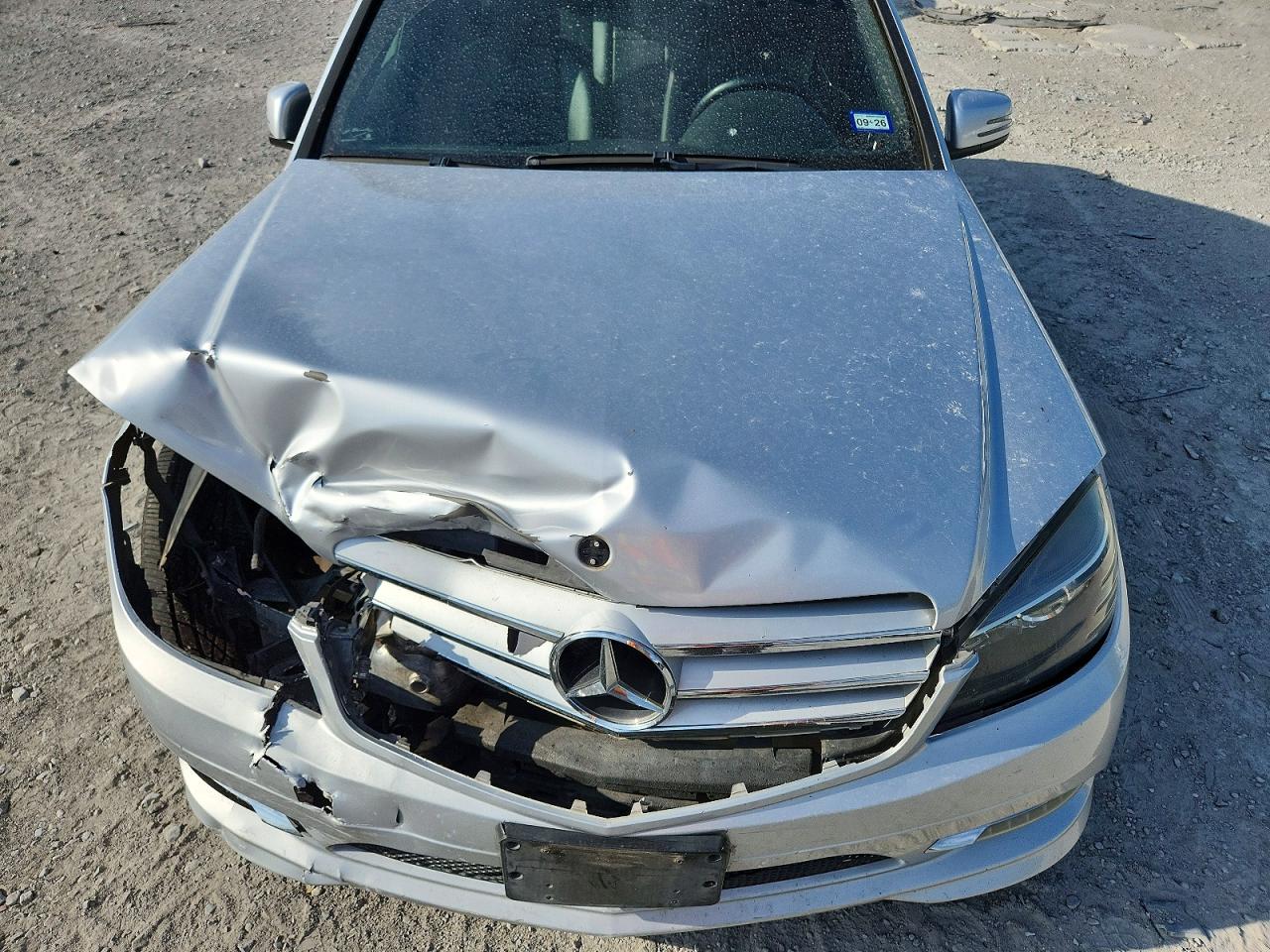 2011 Mercedes-benz C 300 Silver vin: WDDGF5EB4BA507779
