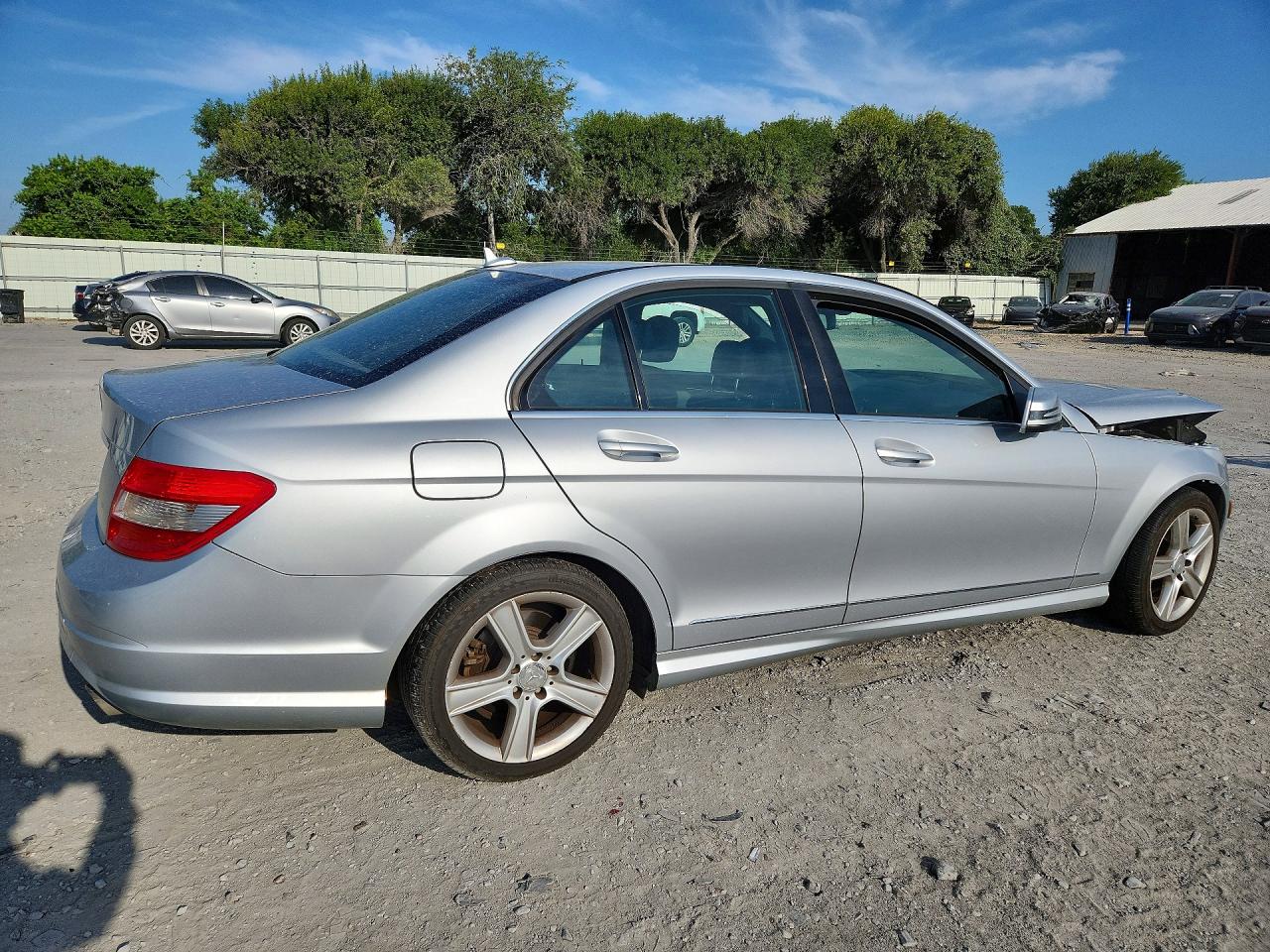 2011 Mercedes-benz C 300 Silver vin: WDDGF5EB4BA507779