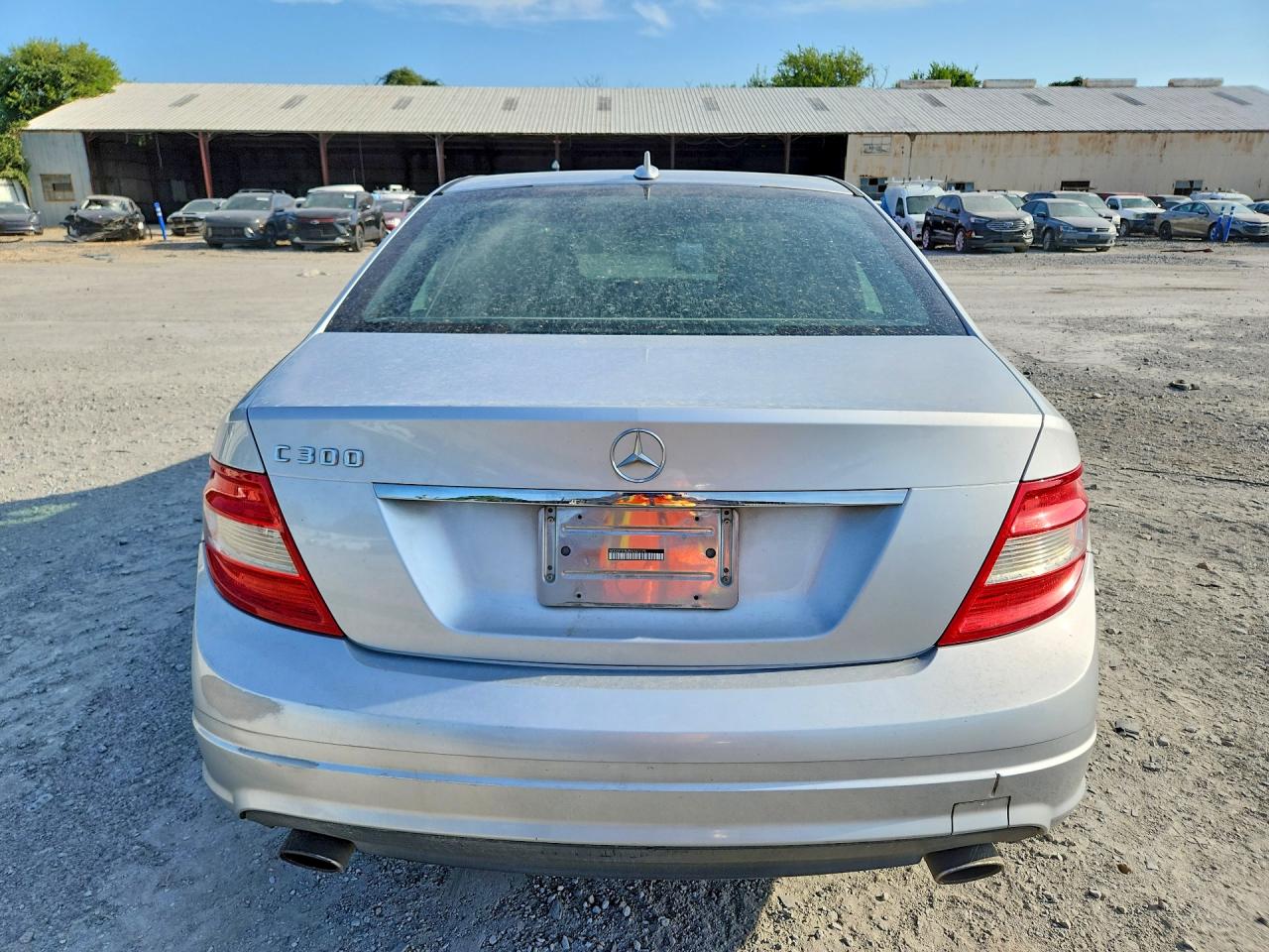 2011 Mercedes-benz C 300 Silver vin: WDDGF5EB4BA507779
