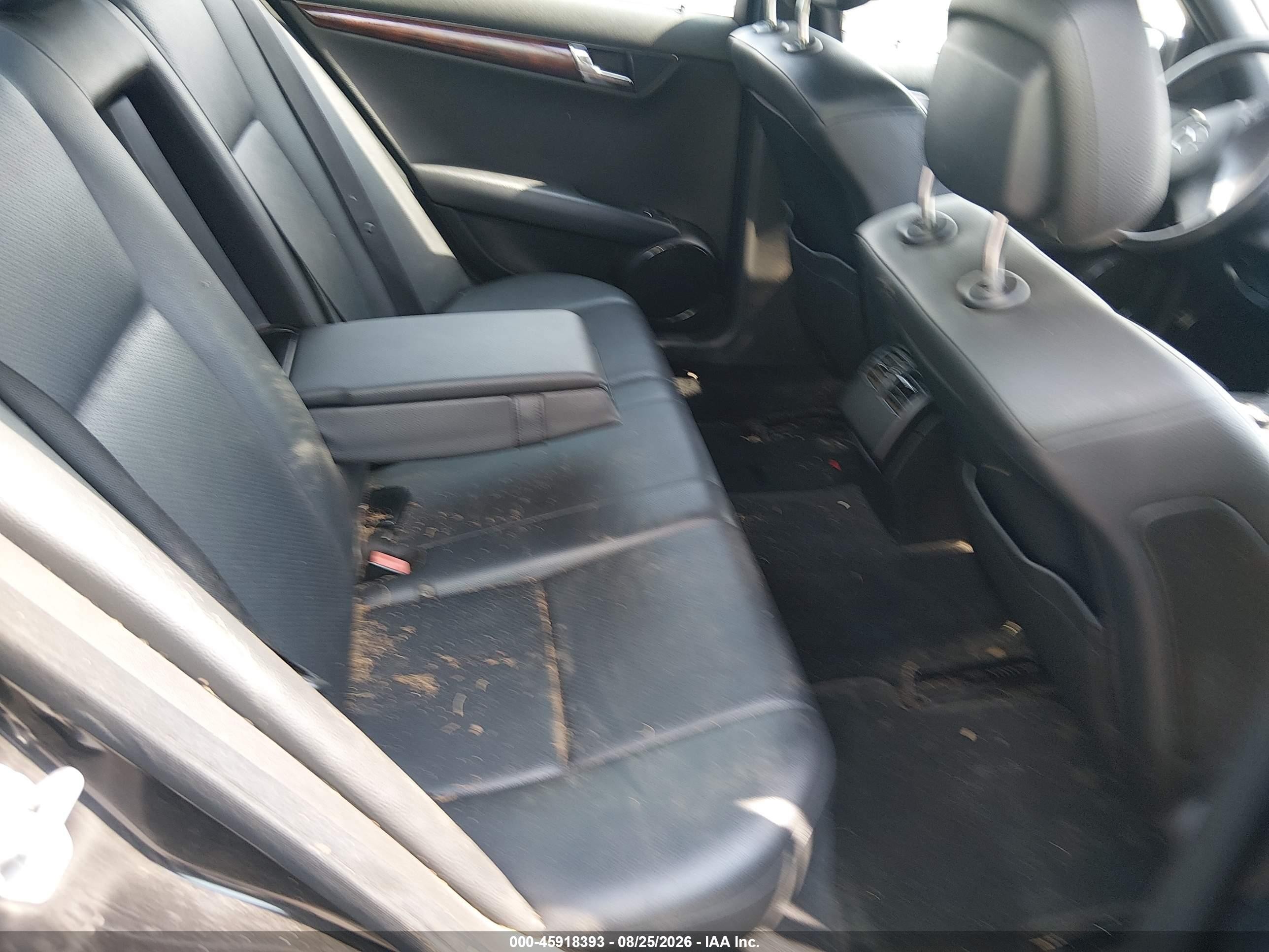 2010 Mercedes-benz C 300 Sport Black vin: WDDGF5EB5AA389806