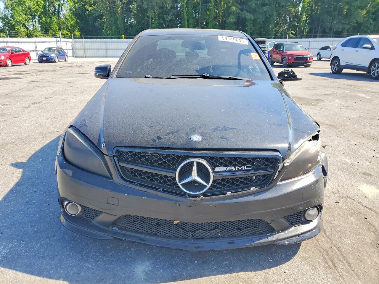 2010 Mercedes-benz C 300 Black vin: WDDGF5EB5AA392432
