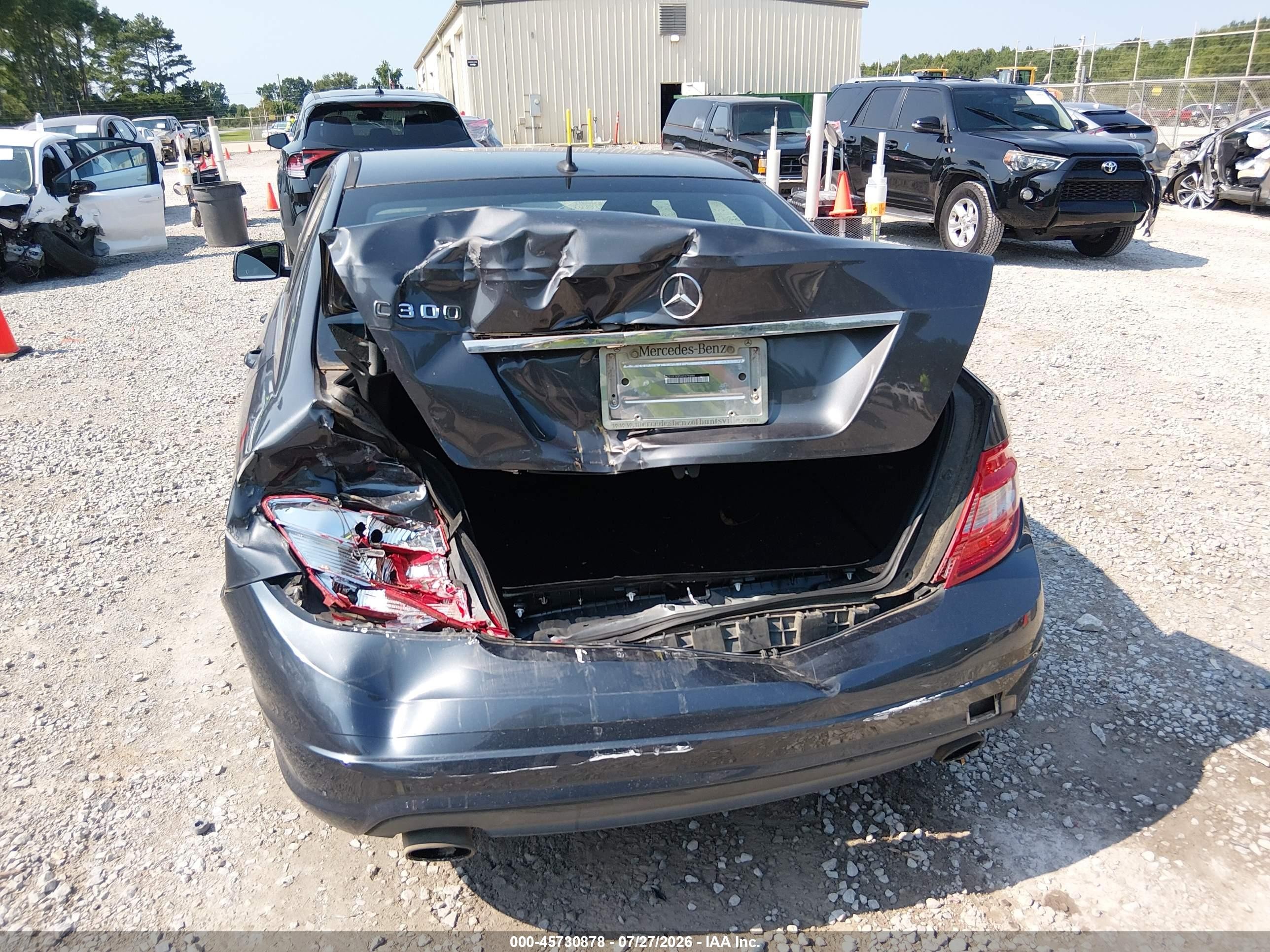 2010 Mercedes-benz C 300 Luxury/sport Черный vin: WDDGF5EB5AF475684
